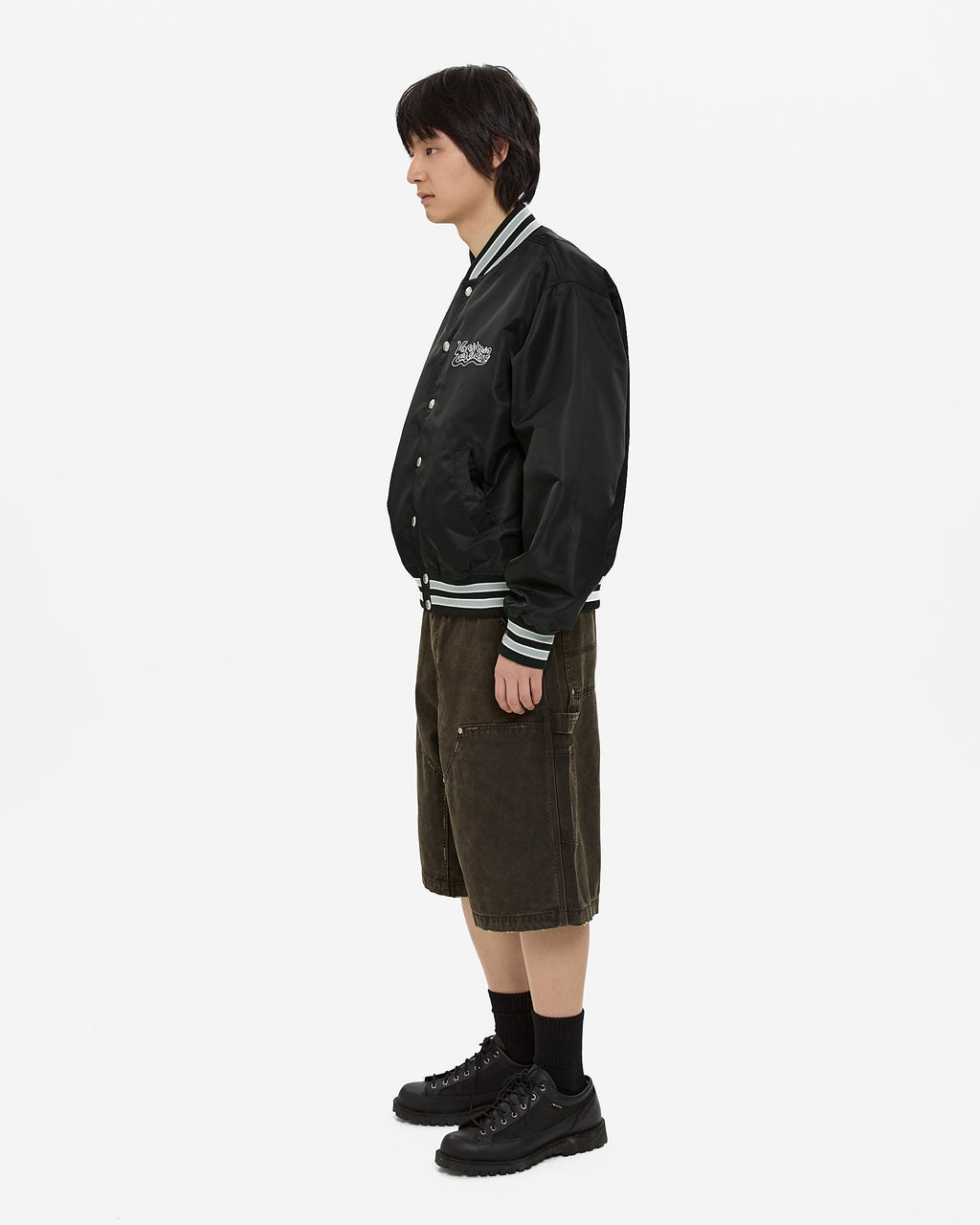 yeseyesee - Y.E.S Team Stadium Jacket (Black) product image 9 | TRAB K-Fashion Australia
