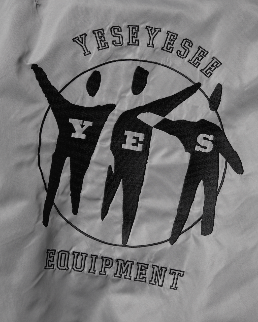 yeseyesee - Y.E.S Team Stadium Jacket (Grey) product image 6 | TRAB K-Fashion Australia