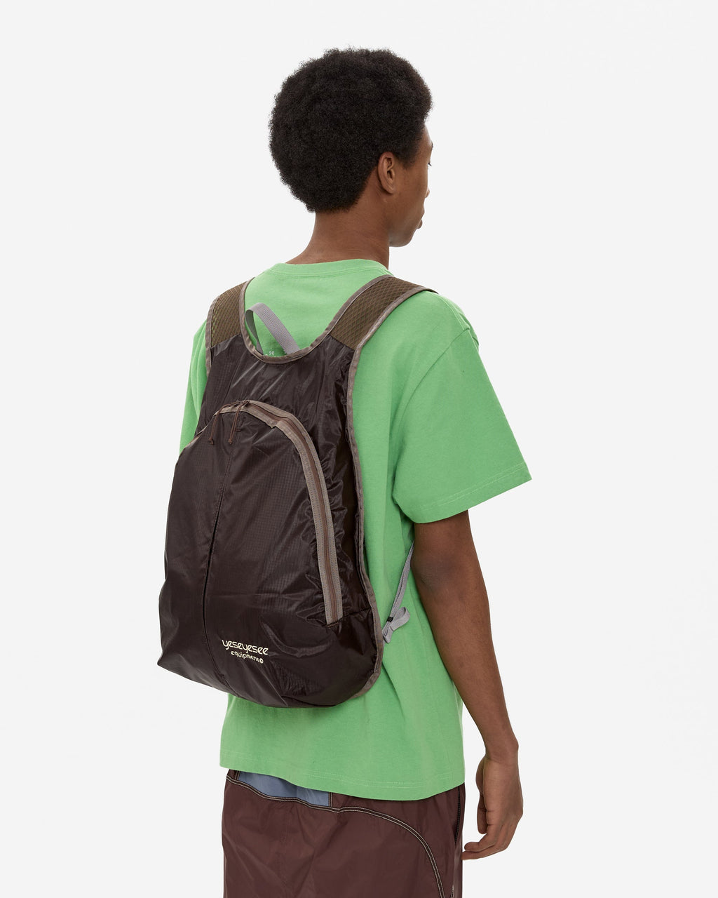 yeseyesee - Y.E.S UL Beetle Backpack (Brown) product image 10 | TRAB K-Fashion Australia