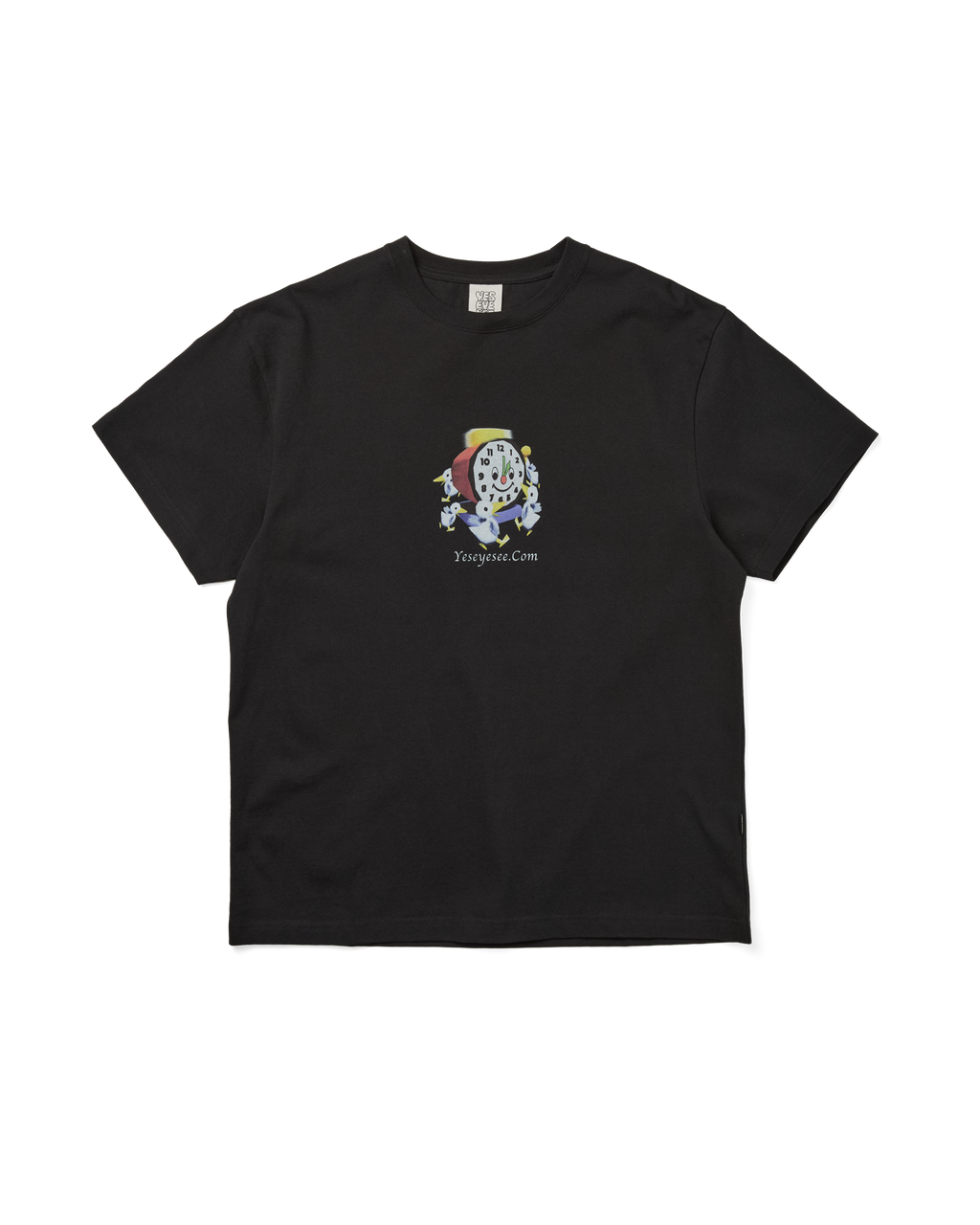yeseyesee - Y.E.S Wake Up Tee (Black) product image 1 | TRAB K-Fashion Australia