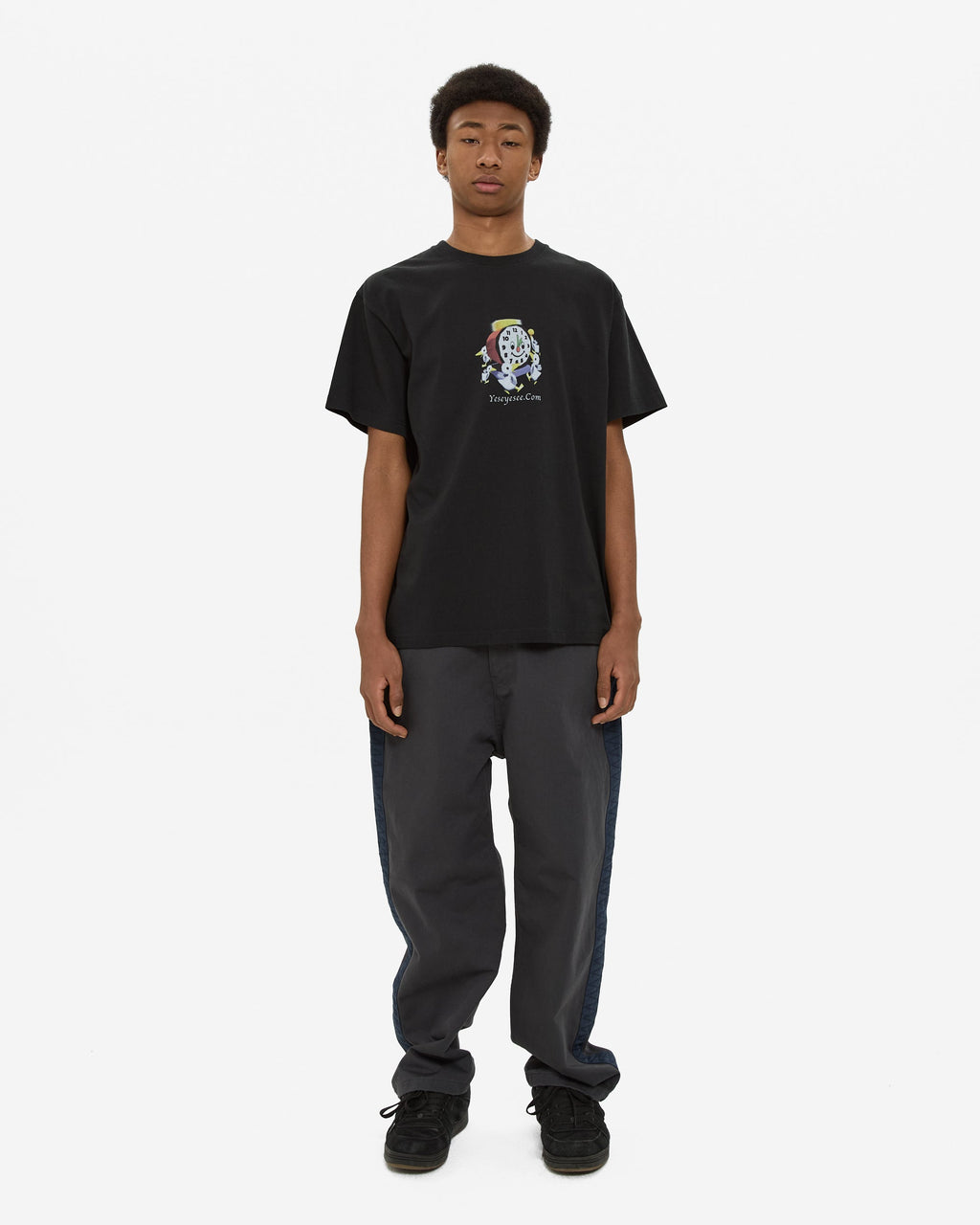yeseyesee - Y.E.S Wake Up Tee (Black) product image 7 | TRAB K-Fashion Australia