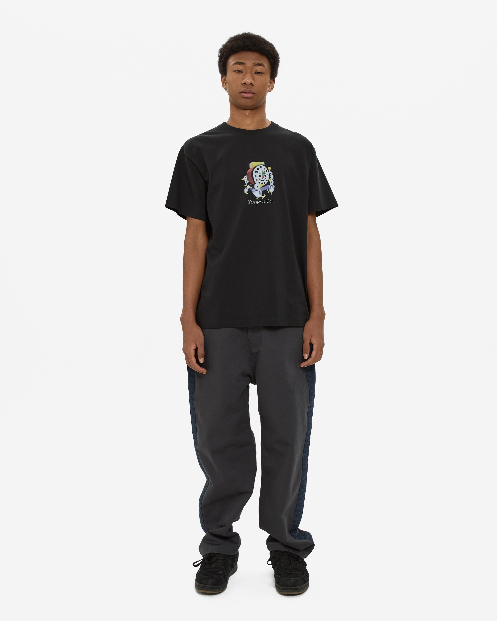 yeseyesee - Y.E.S Wake Up Tee (Black) product image 7 | TRAB K-Fashion Australia