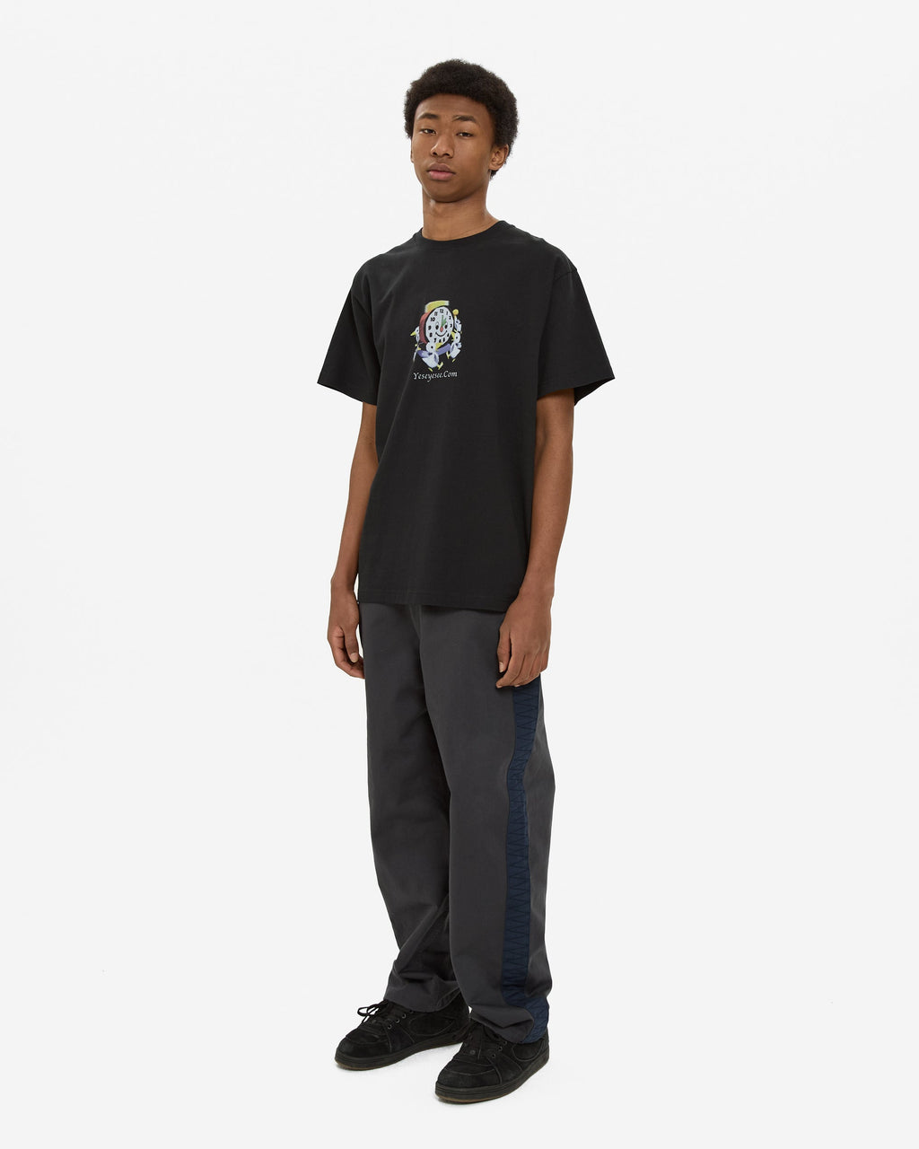 yeseyesee - Y.E.S Wake Up Tee (Black) product image 8 | TRAB K-Fashion Australia