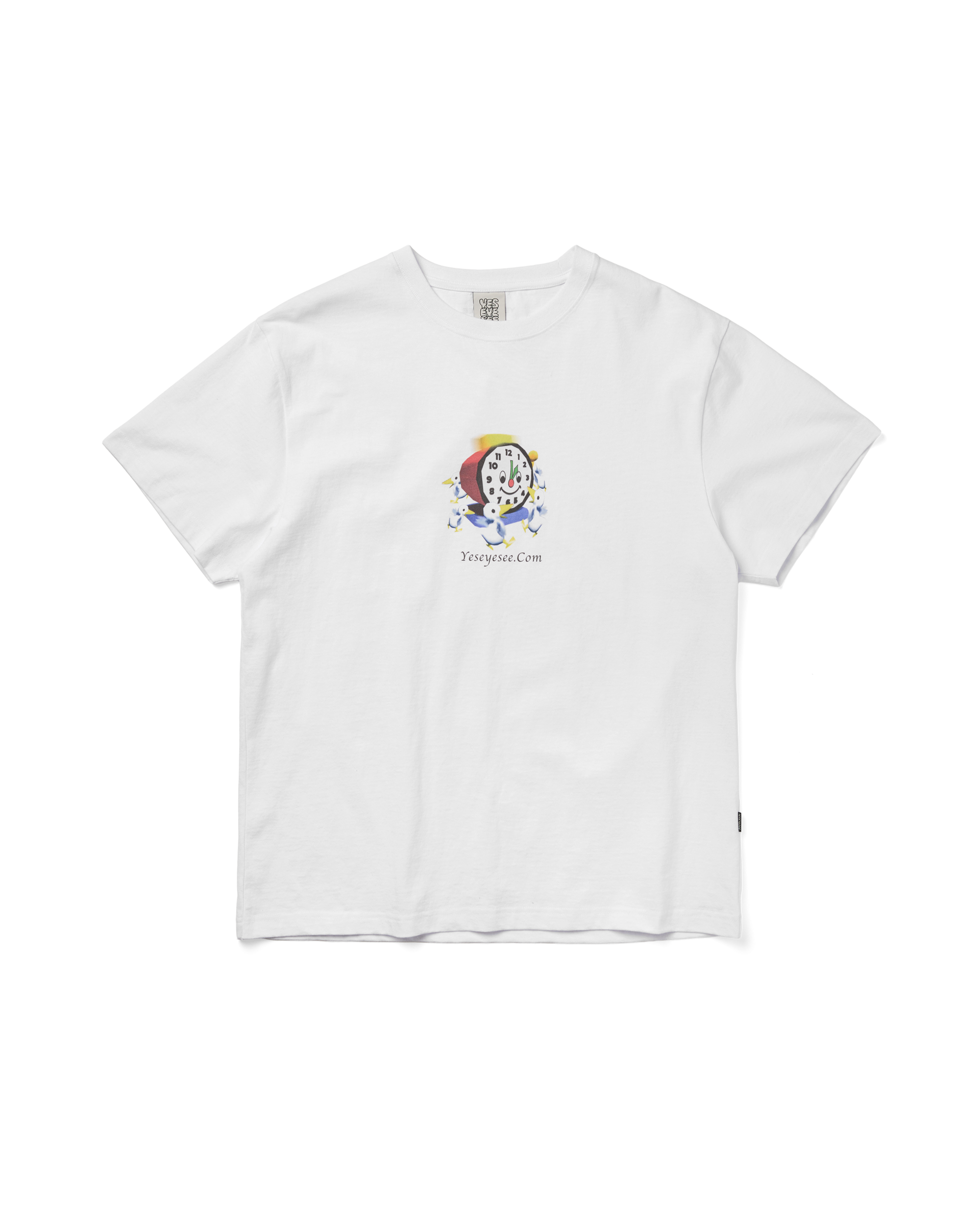 yeseyesee - Y.E.S Wake Up Tee (White) product image 1 | TRAB K-Fashion Australia