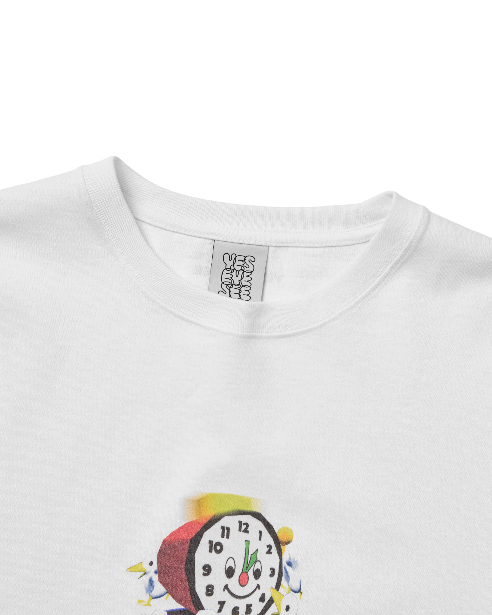 yeseyesee - Y.E.S Wake Up Tee (White) product image 3 | TRAB K-Fashion Australia