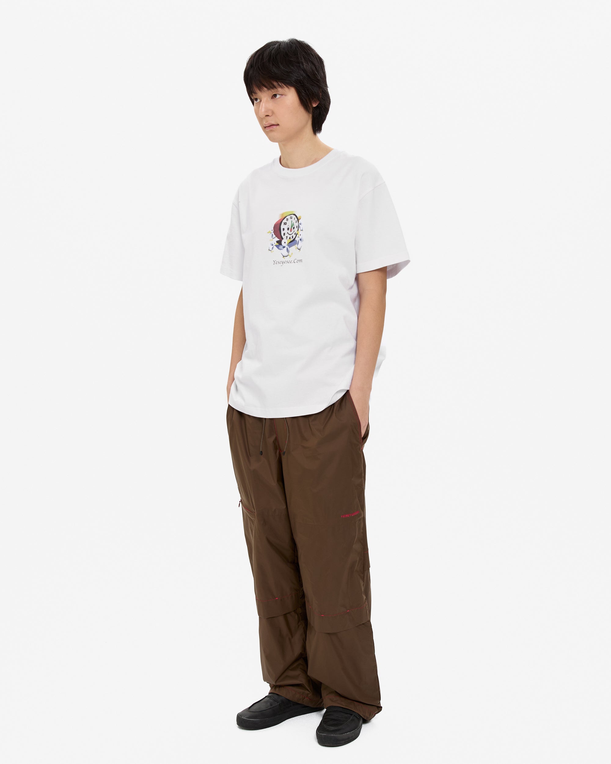 yeseyesee - Y.E.S Wake Up Tee (White) product image 8 | TRAB K-Fashion Australia