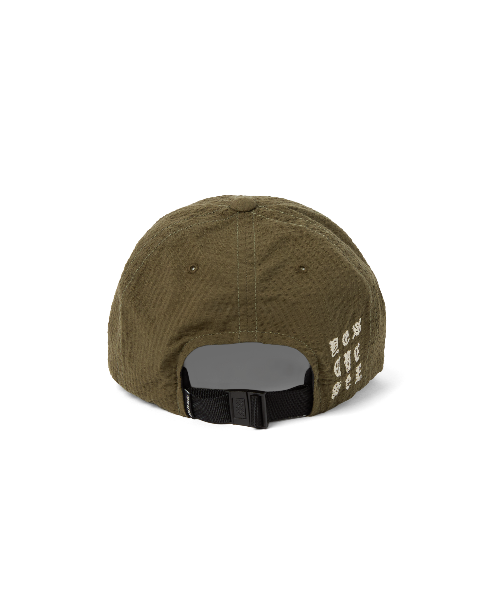 yeseyesee - Y.E.S Washed Seersucker Cap (Olive) product image 3 | TRAB K-Fashion Australia
