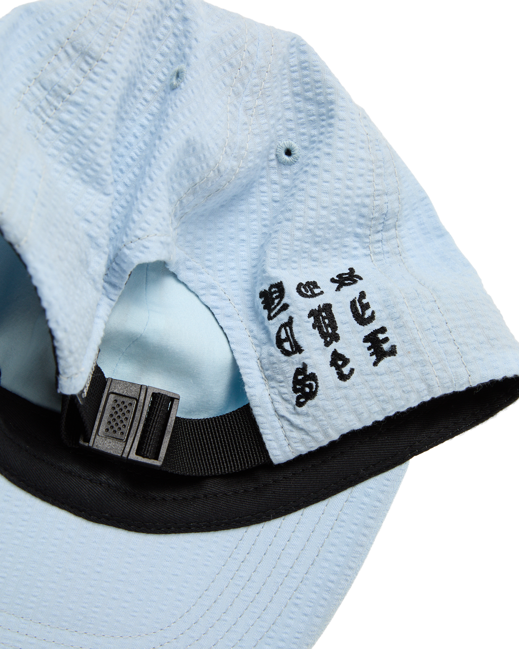 yeseyesee - Y.E.S Washed Seersucker Cap (Sky Blue) product image 4 | TRAB K-Fashion Australia