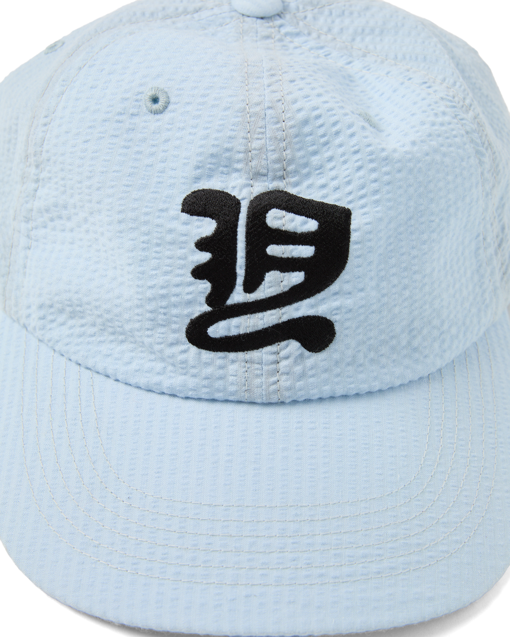 yeseyesee - Y.E.S Washed Seersucker Cap (Sky Blue) product image 5 | TRAB K-Fashion Australia