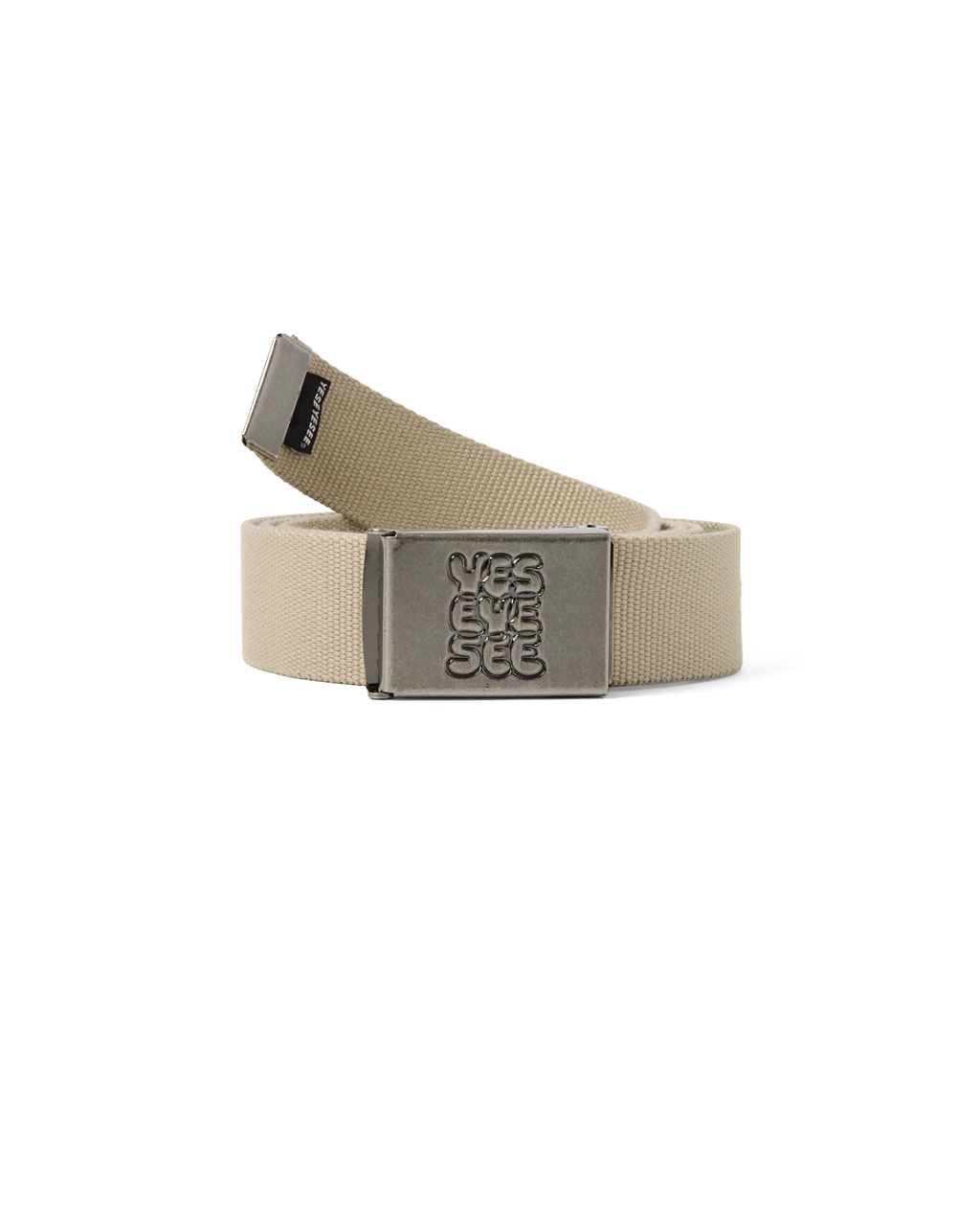 yeseyesee - Y.E.S Web Belt (Beige) product image 1 | TRAB K-Fashion Australia