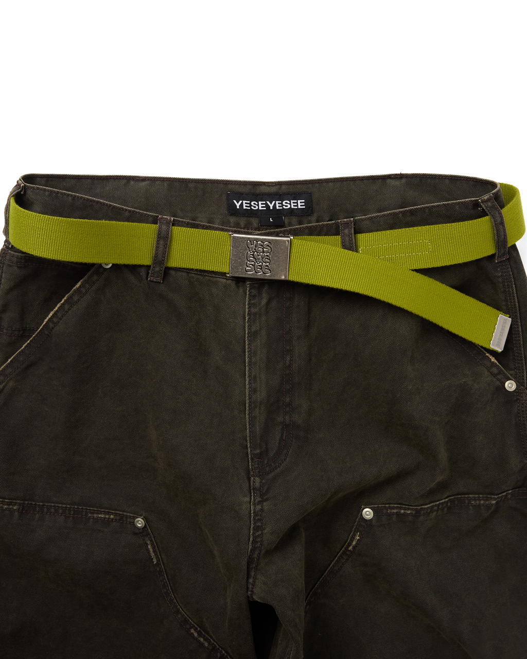 yeseyesee - Y.E.S Web Belt (Green) product image 4 | TRAB K-Fashion Australia