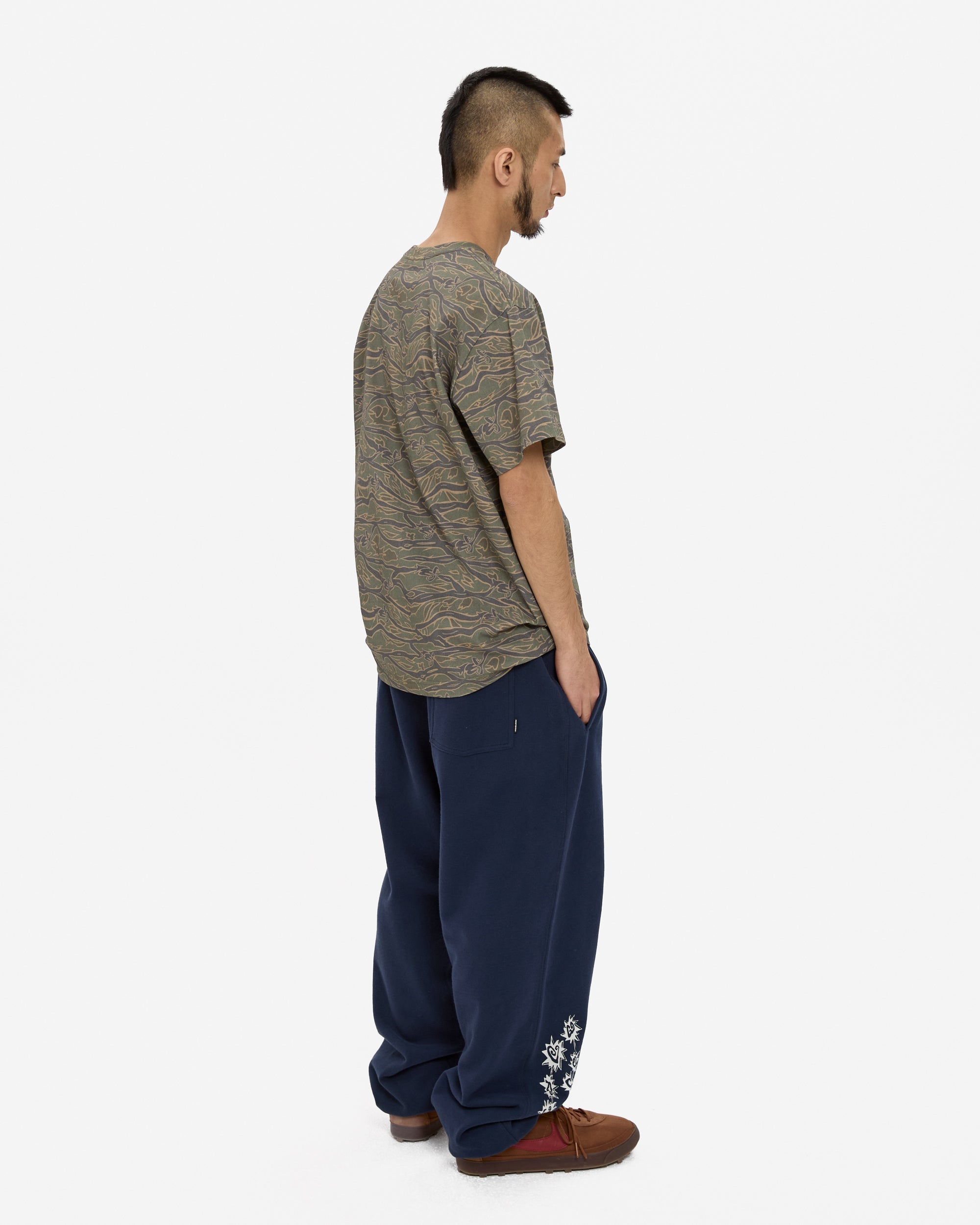 yeseyesee - Y.E.S Wording Camo Tee (Khaki) product image 8 | TRAB K-Fashion Australia