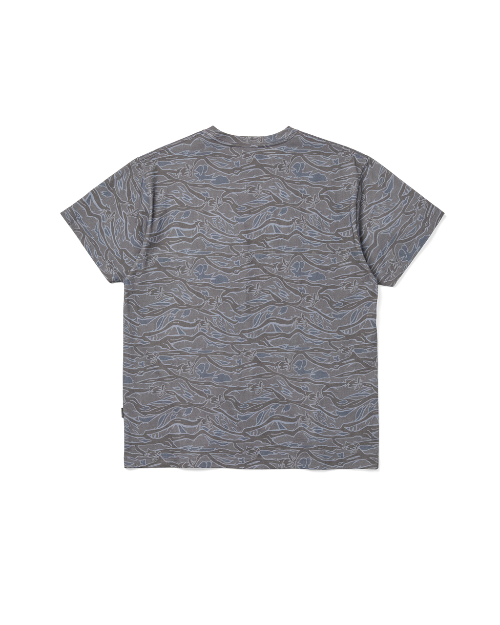 yeseyesee - Y.E.S Wording Camo Tee (Navy) product image 2 | TRAB K-Fashion Australia
