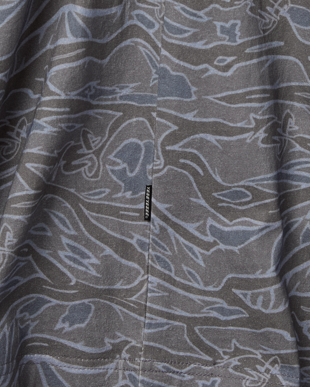 yeseyesee - Y.E.S Wording Camo Tee (Navy) product image 5 | TRAB K-Fashion Australia