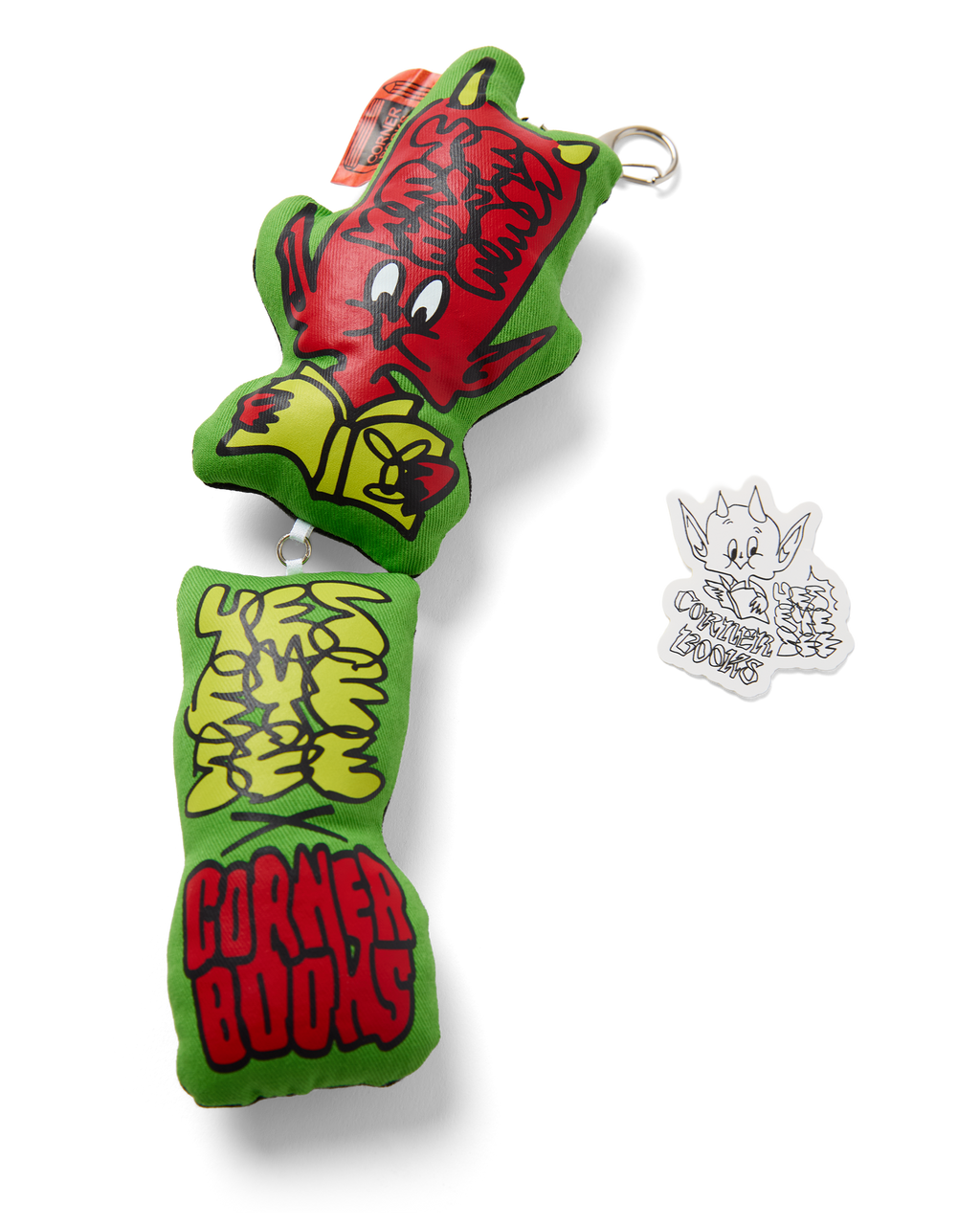 yeseyesee - Corner Twin Swing Plush Keychain (Green) product image 3 | TRAB K-Fashion Australia