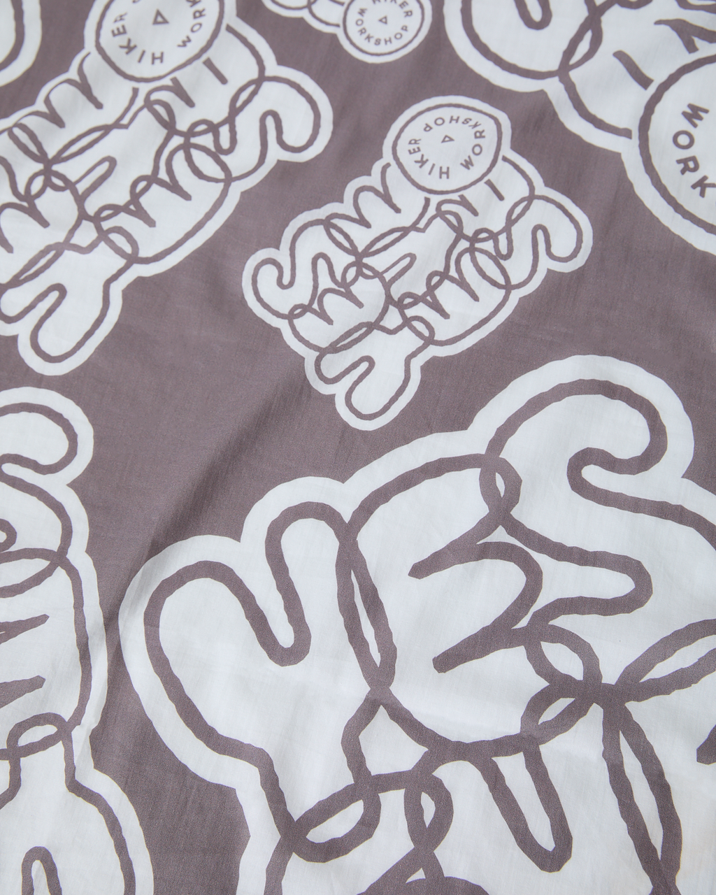 yeseyesee - YESEYESEE® X HIKER WORKSHOP® Bandana (Bark) product image 2 | TRAB K-Fashion Australia