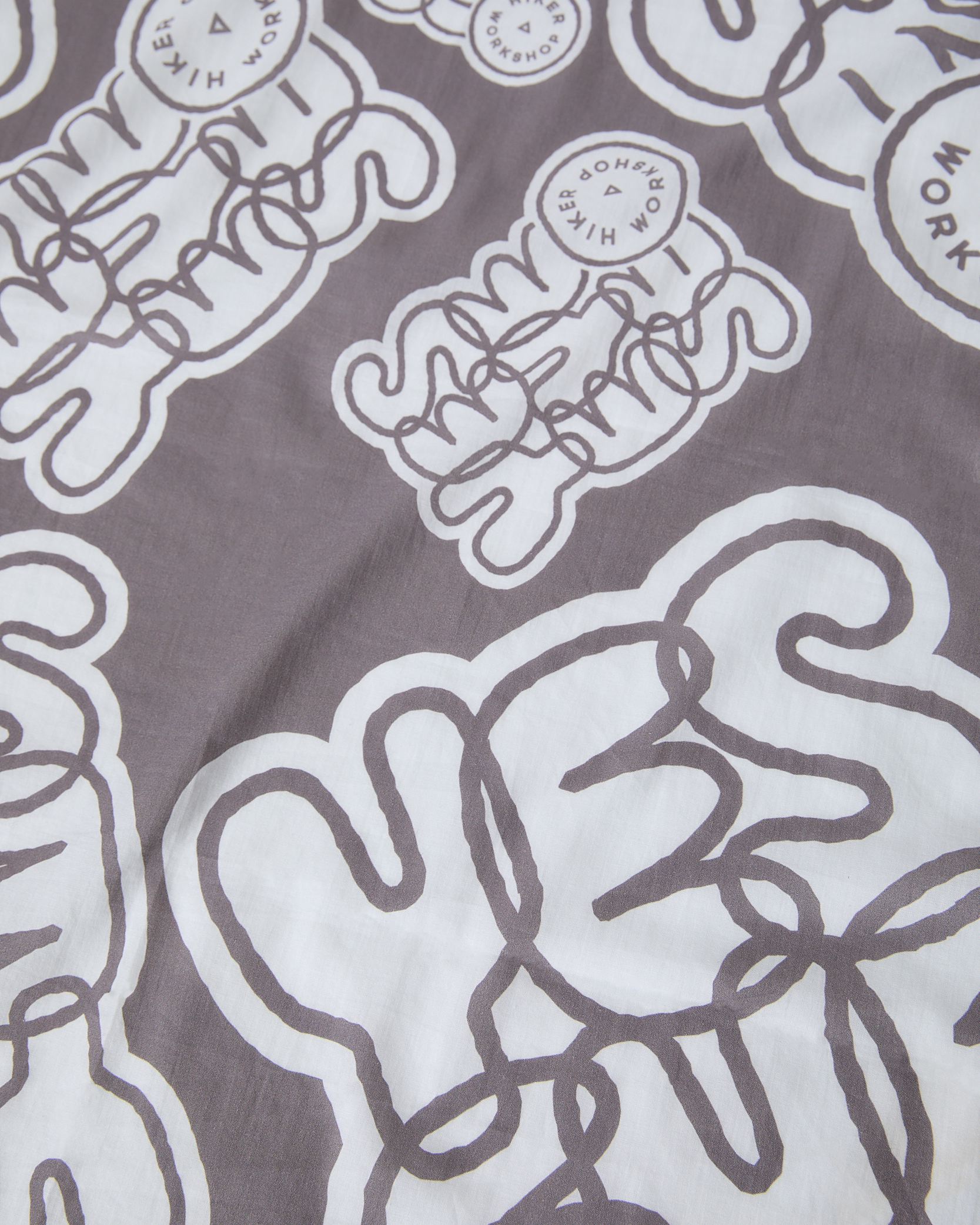 yeseyesee - YESEYESEE® X HIKER WORKSHOP® Bandana (Bark) product image 2 | TRAB K-Fashion Australia