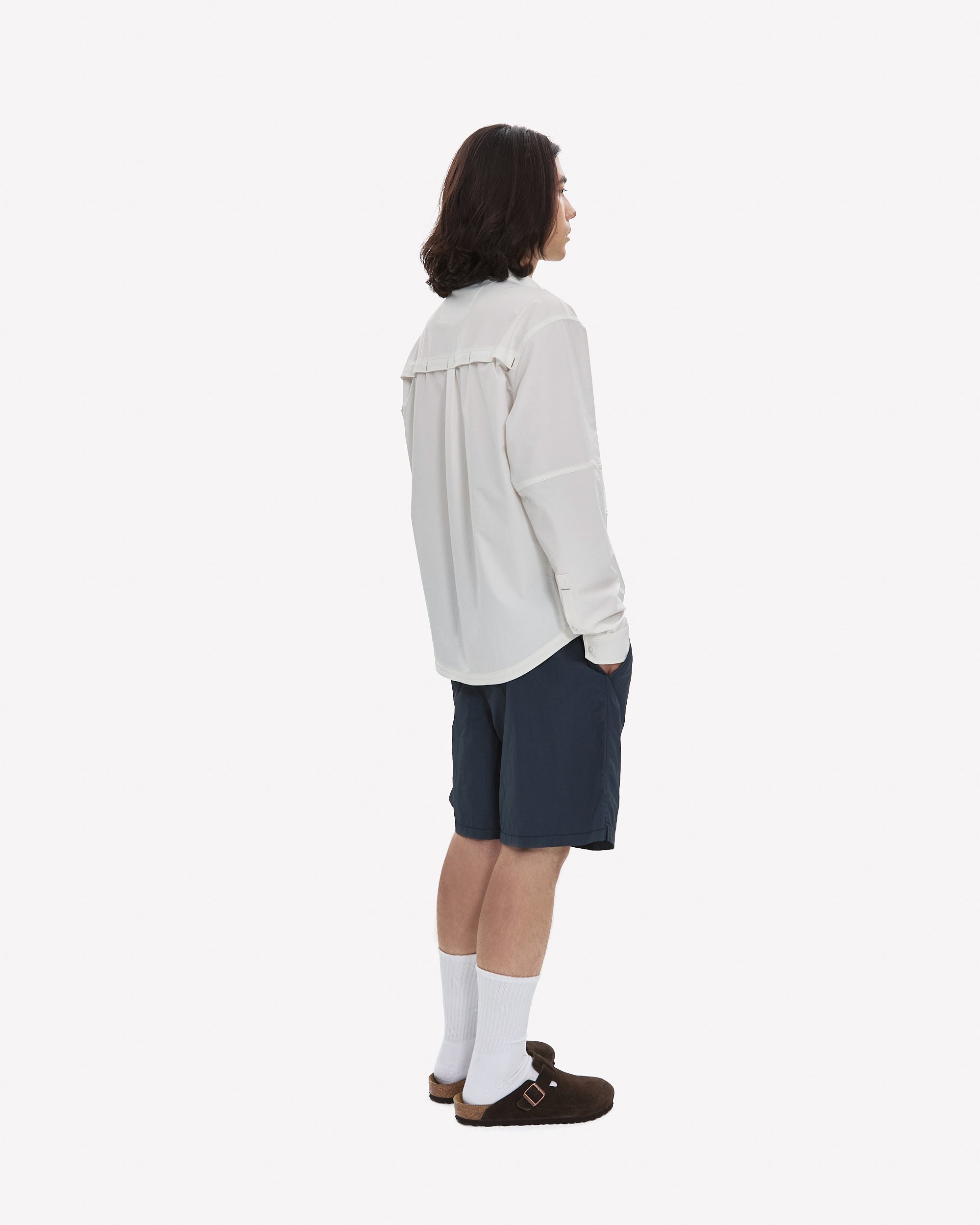 yeseyesee - YESEYESEE® X HIKER WORKSHOP® Hiking Shirt (Off White) product image 13 | TRAB K-Fashion Australia