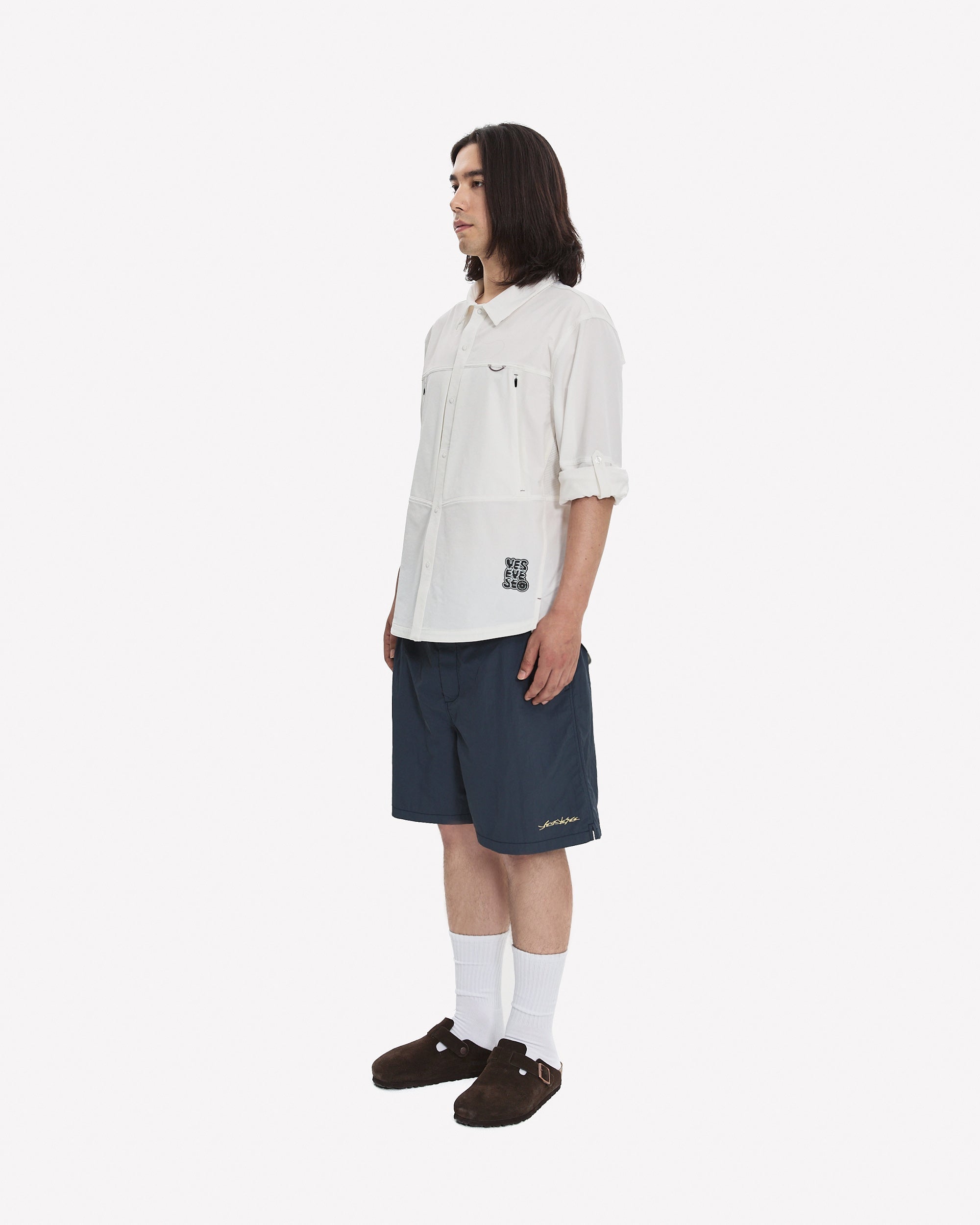 yeseyesee - YESEYESEE® X HIKER WORKSHOP® Hiking Shirt (Off White) product image 15 | TRAB K-Fashion Australia