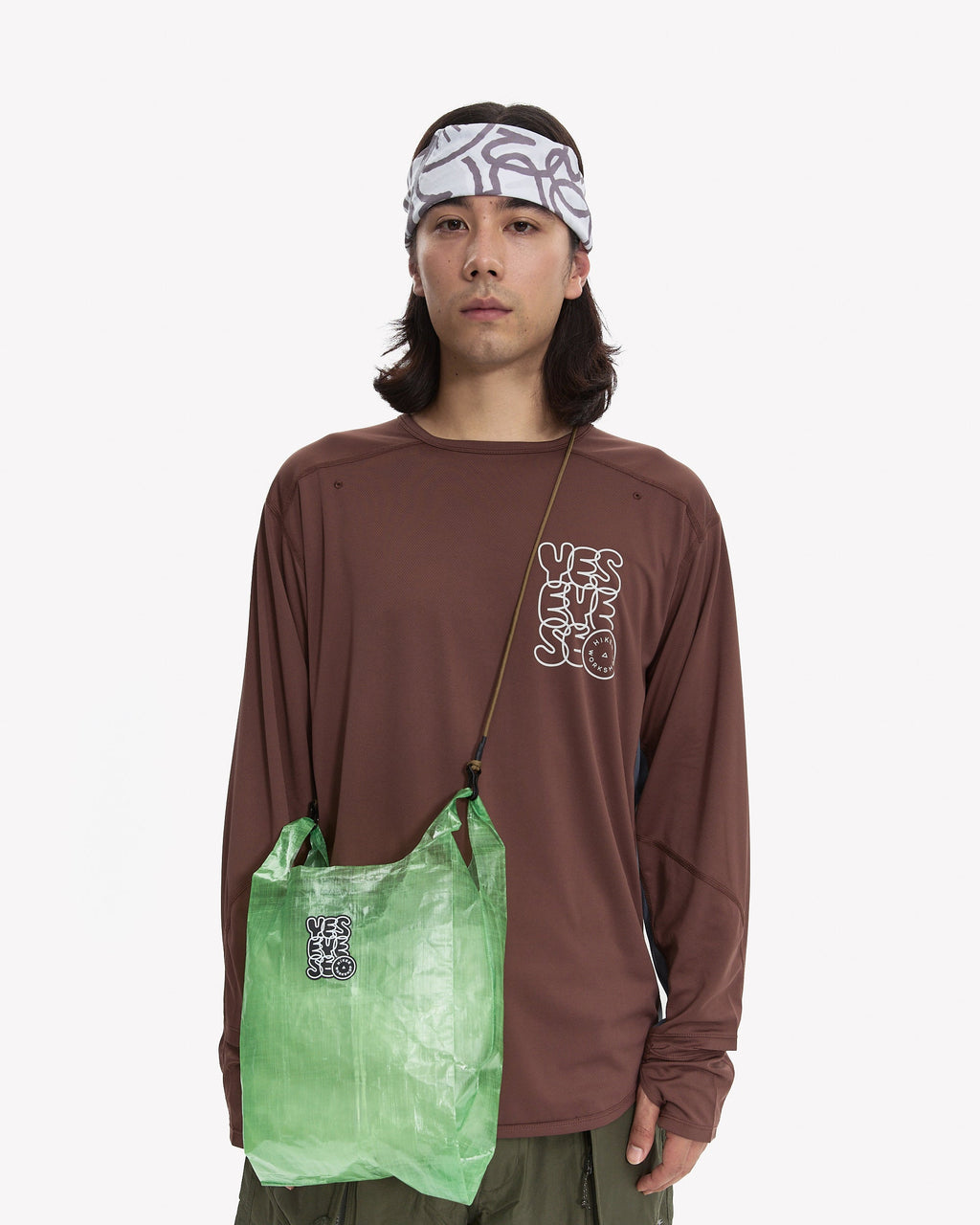 yeseyesee - YESEYESEE® X HIKER WORKSHOP® Market Bag (Green) product image 5 | TRAB K-Fashion Australia