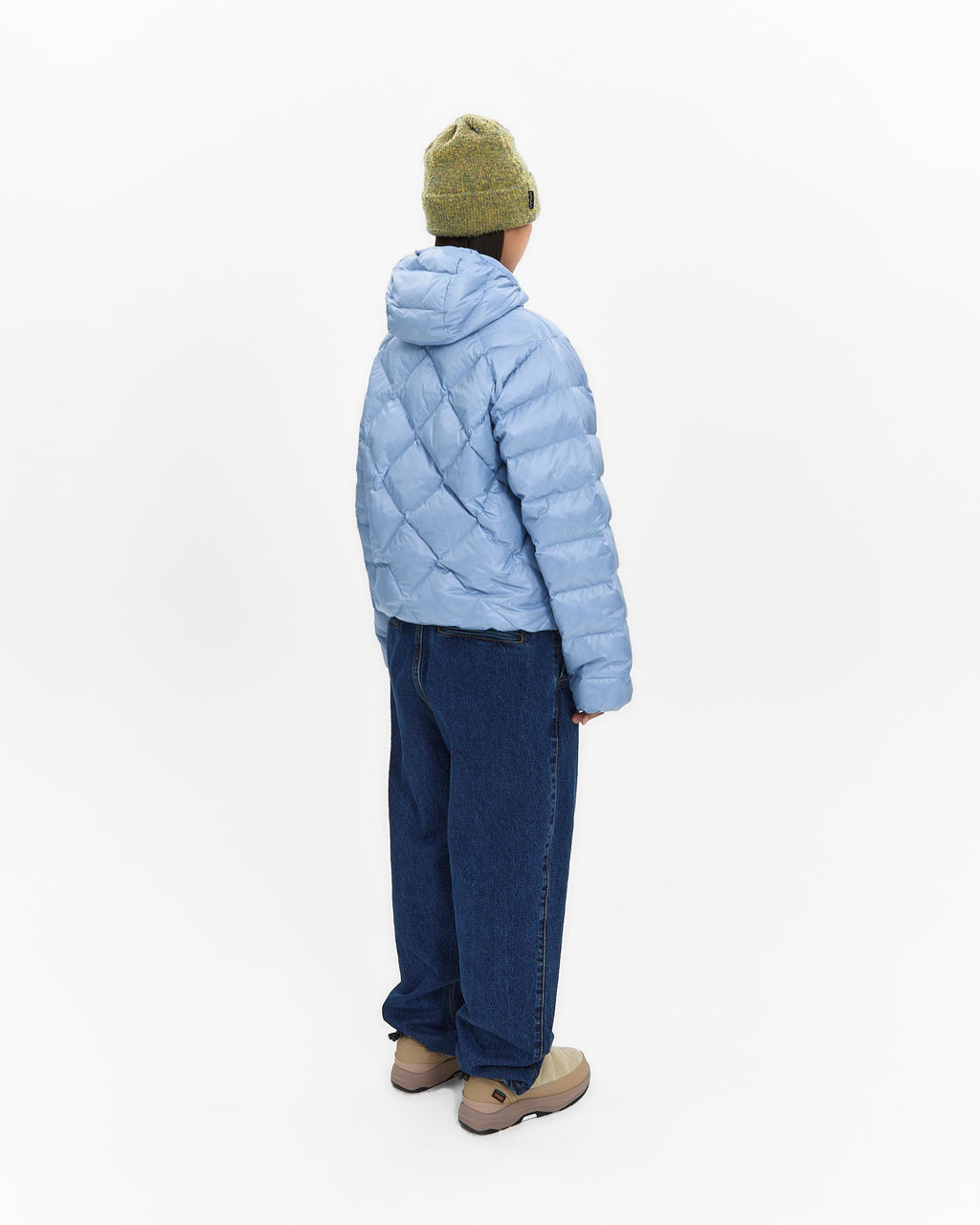 yeseyesee - Wafer Goose Down Jacket (Misty Blue) product image 9 | TRAB K-Fashion Australia