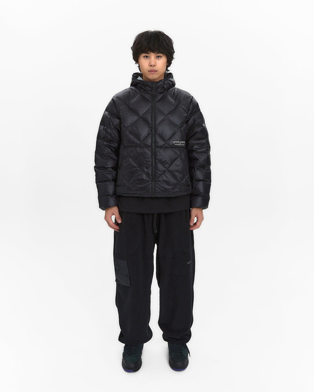 yeseyesee - Wafer Goose Down Jacket (Black) product image 7 | TRAB K-Fashion Australia