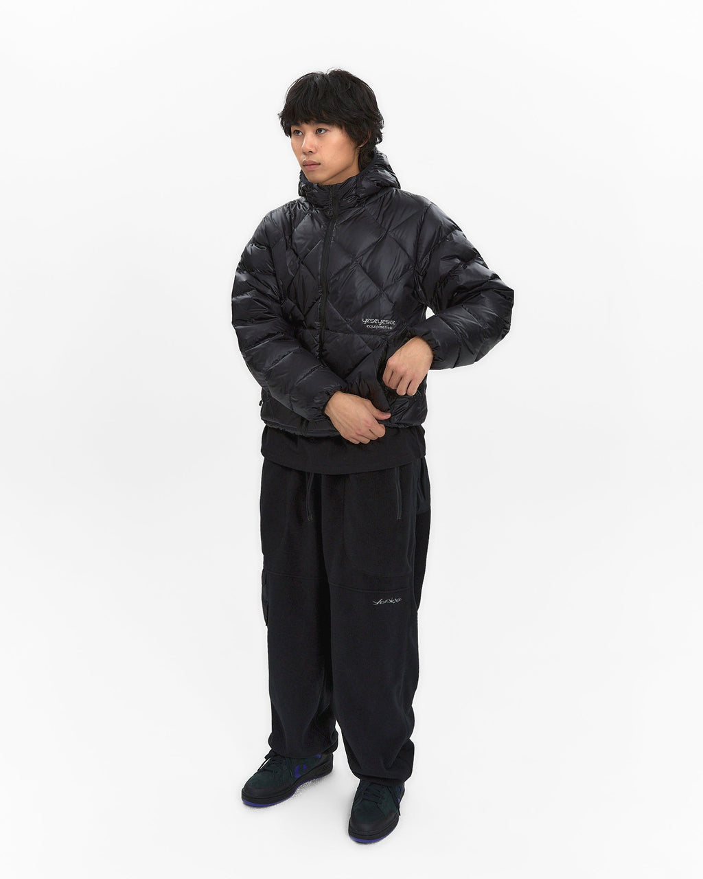 yeseyesee - Wafer Goose Down Jacket (Black) product image 8 | TRAB K-Fashion Australia