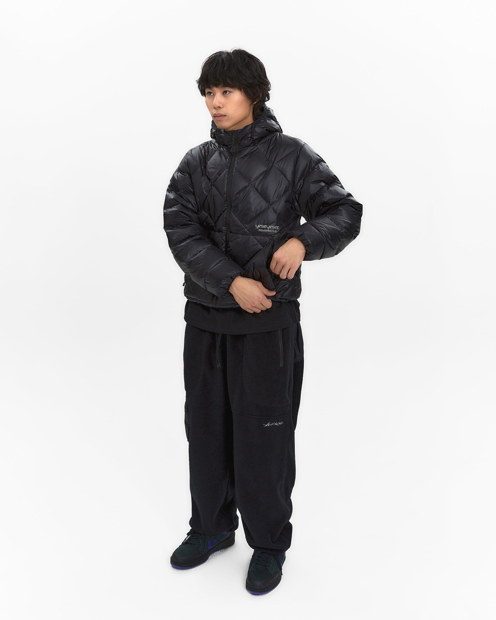 yeseyesee - Wafer Goose Down Jacket (Black) product image 8 | TRAB K-Fashion Australia