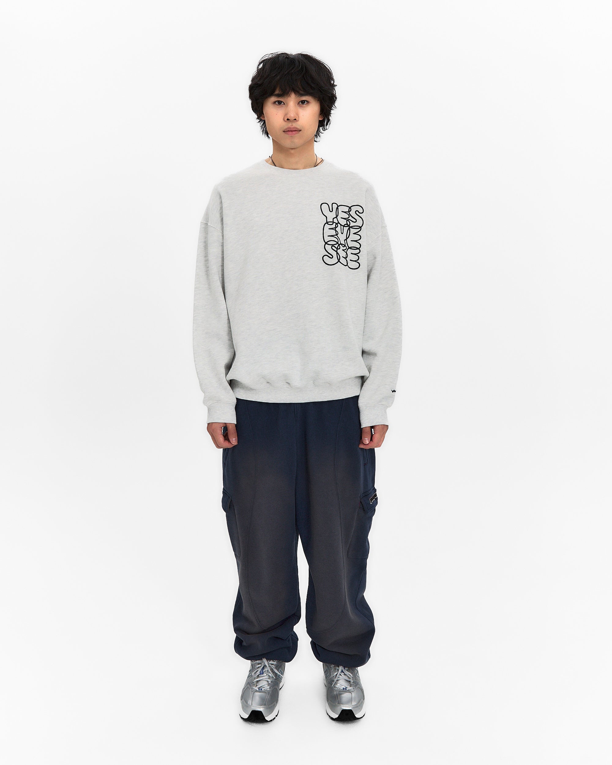 yeseyesee - Y.E.S Pocket Washed Sweatpants (Navy) product image 10 | TRAB K-Fashion Australia