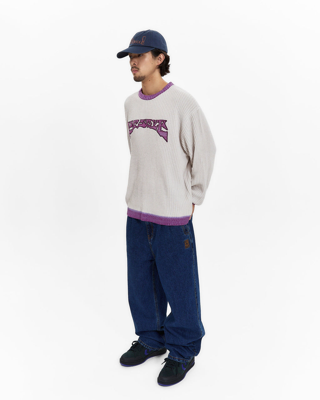 yeseyesee - Logo Applique Knit Pullover (Ivory) product image 8 | TRAB K-Fashion Australia