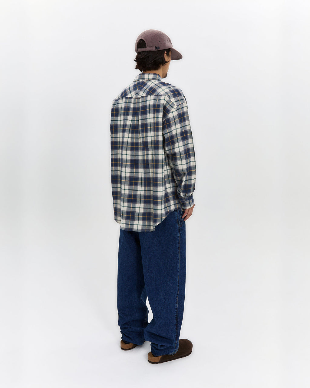 yeseyesee - Two Tucked Denim Pants (Indigo) product image 12 | TRAB K-Fashion Australia