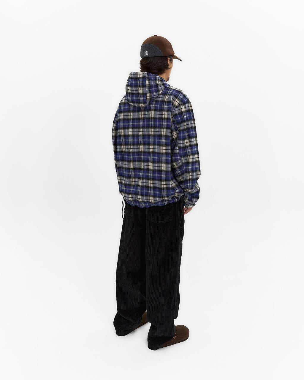 yeseyesee - Plaid Wing Jacket (Blue) product image 9 | TRAB K-Fashion Australia