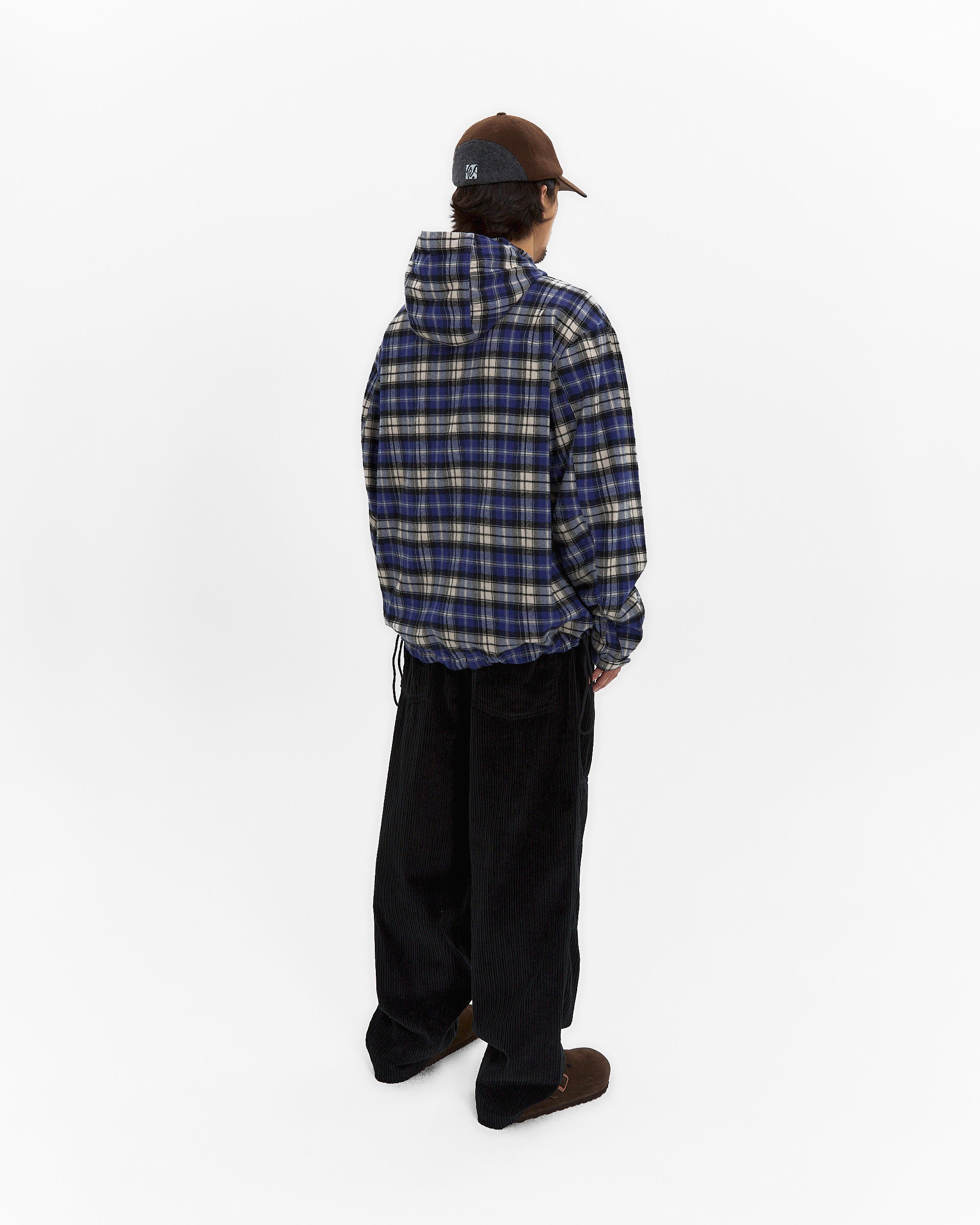 yeseyesee - Plaid Wing Jacket (Blue) product image 9 | TRAB K-Fashion Australia