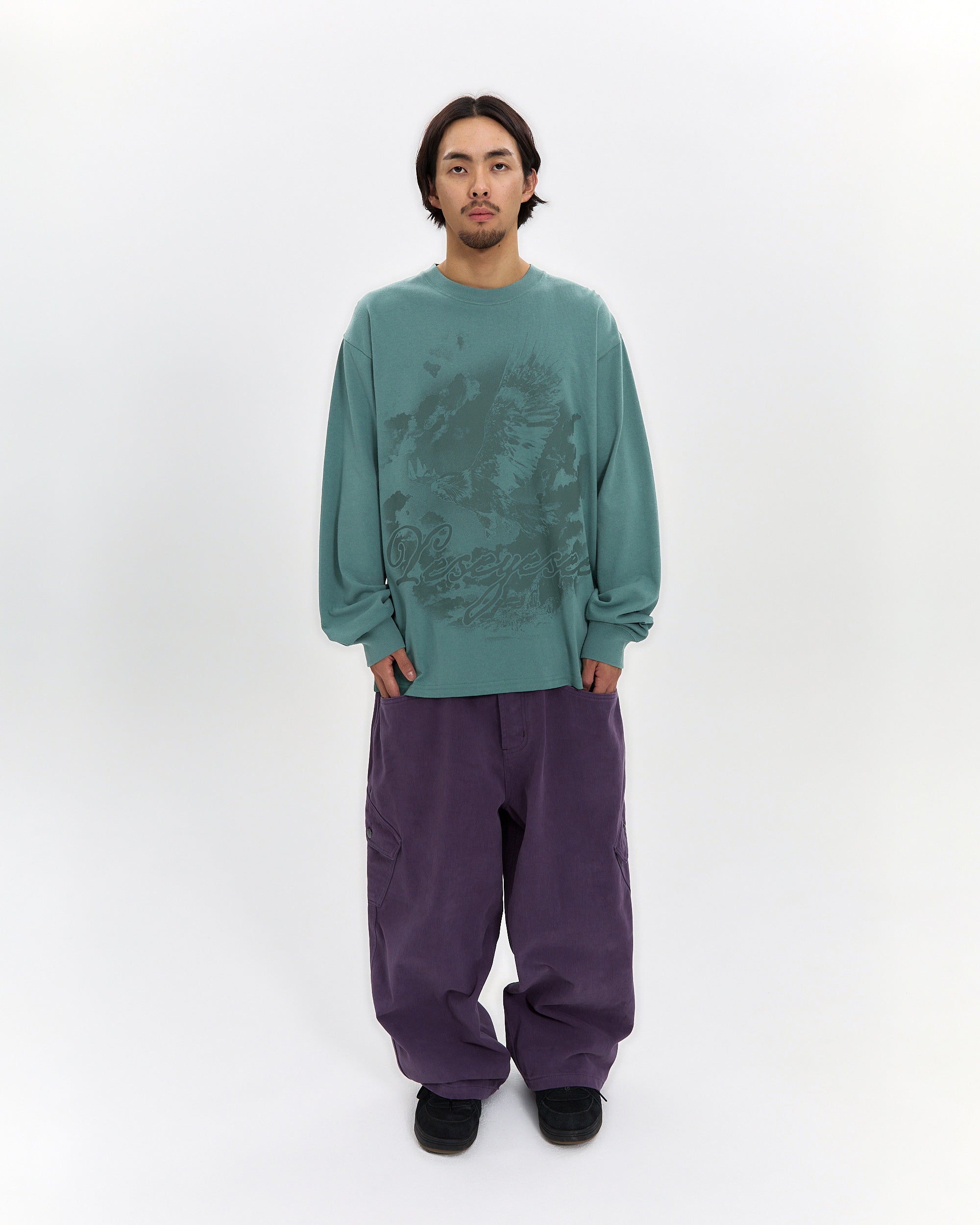 yeseyesee - Flying Eagle L/S (Teal) product image 5 | TRAB K-Fashion Australia