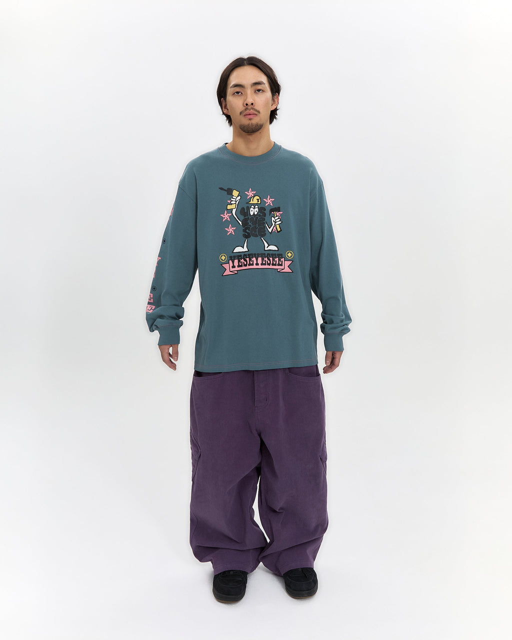 yeseyesee - Y.E.S Supplies L/S (Smoky Blue) product image 10 | TRAB K-Fashion Australia
