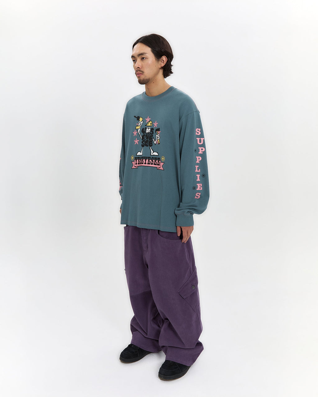 yeseyesee - Y.E.S Supplies L/S (Smoky Blue) product image 11 | TRAB K-Fashion Australia