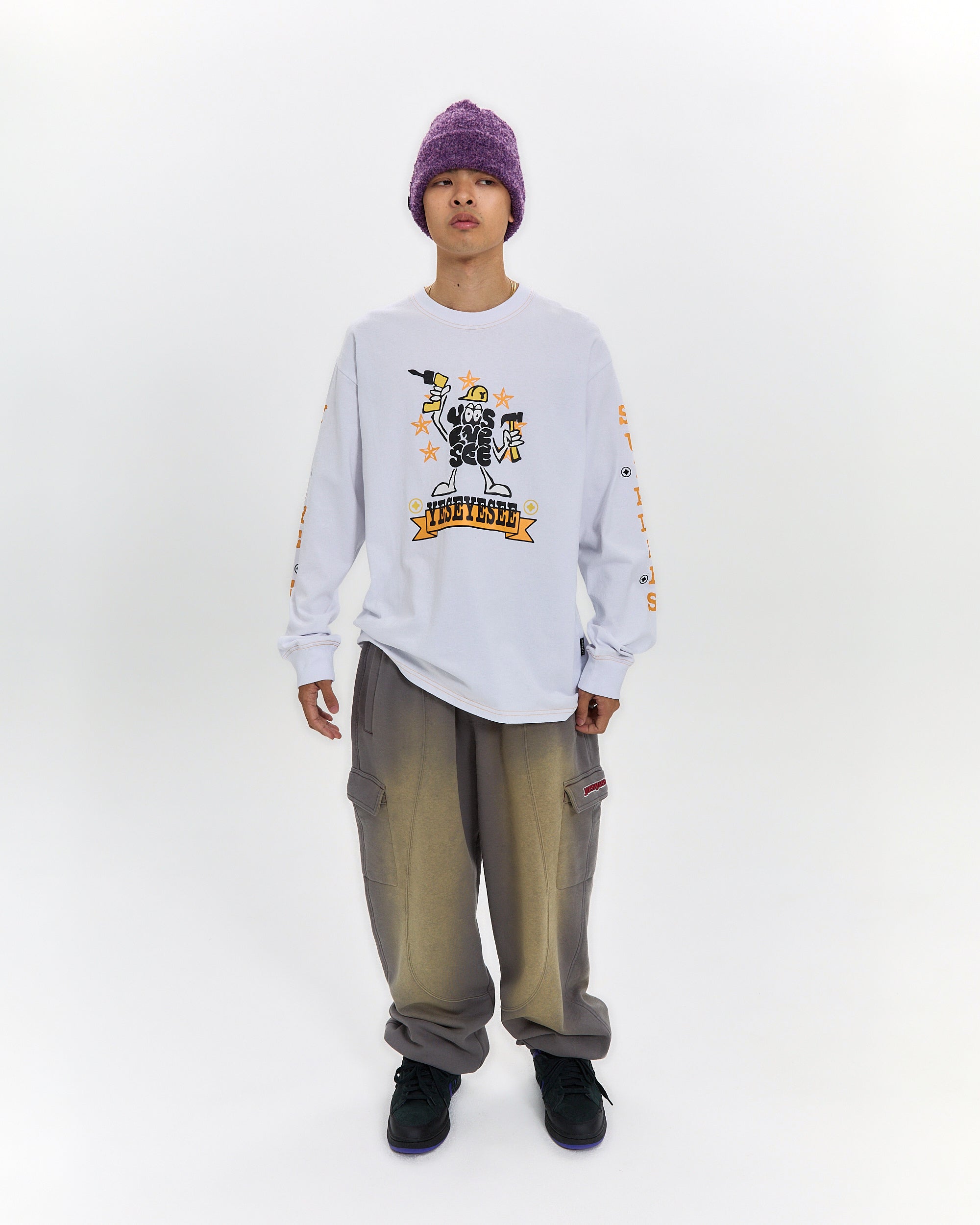 yeseyesee - Y.E.S Supplies L/S (White) product image 7 | TRAB K-Fashion Australia