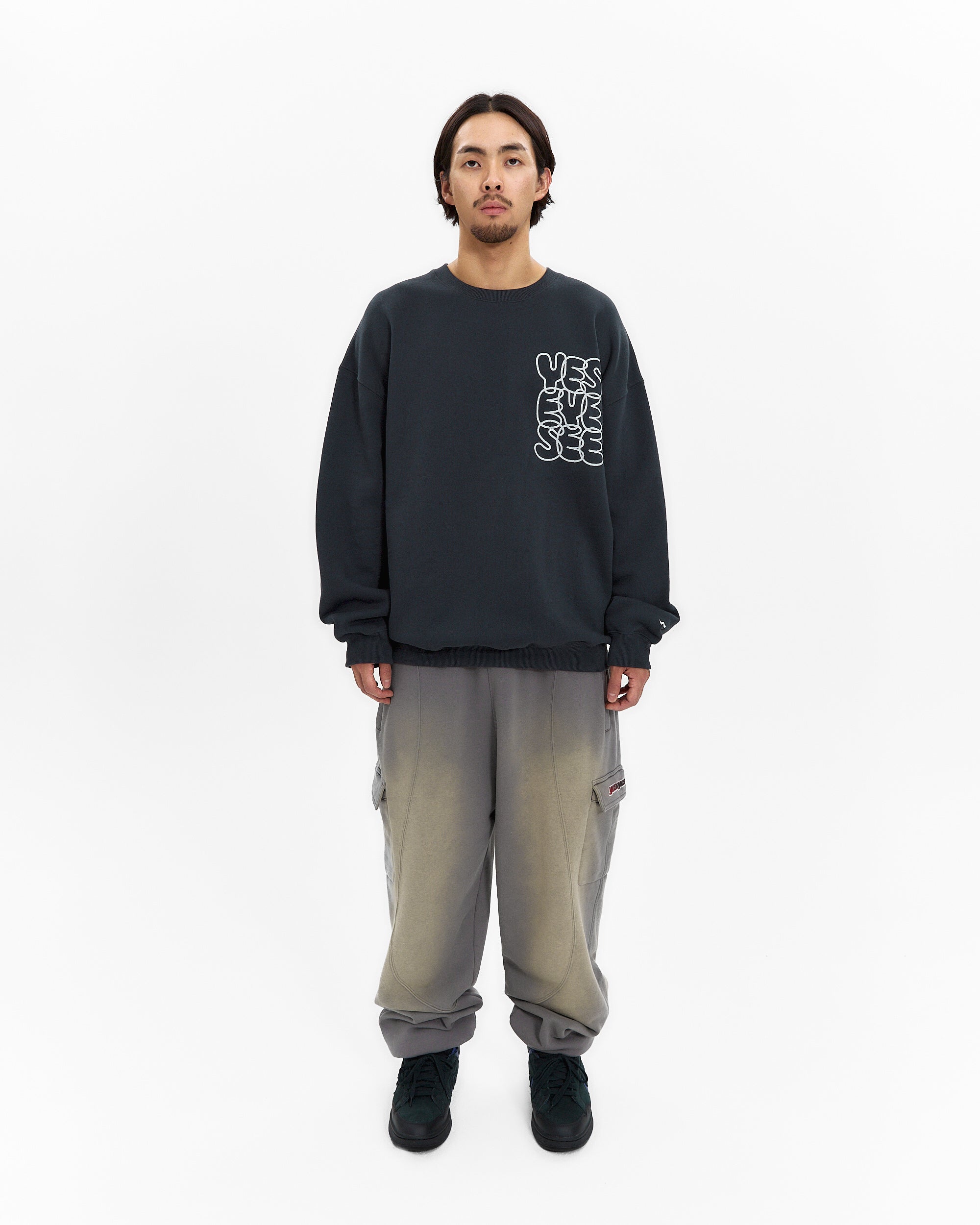yeseyesee - Y.E.S Pocket Washed Sweatpants (Dark Grey) product image 10 | TRAB K-Fashion Australia
