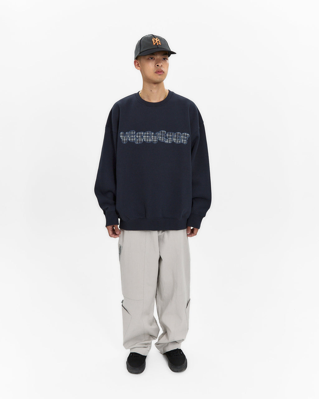 yeseyesee - Paneled Multi Pocket Pants (Light Grey) product image 7 | TRAB K-Fashion Australia