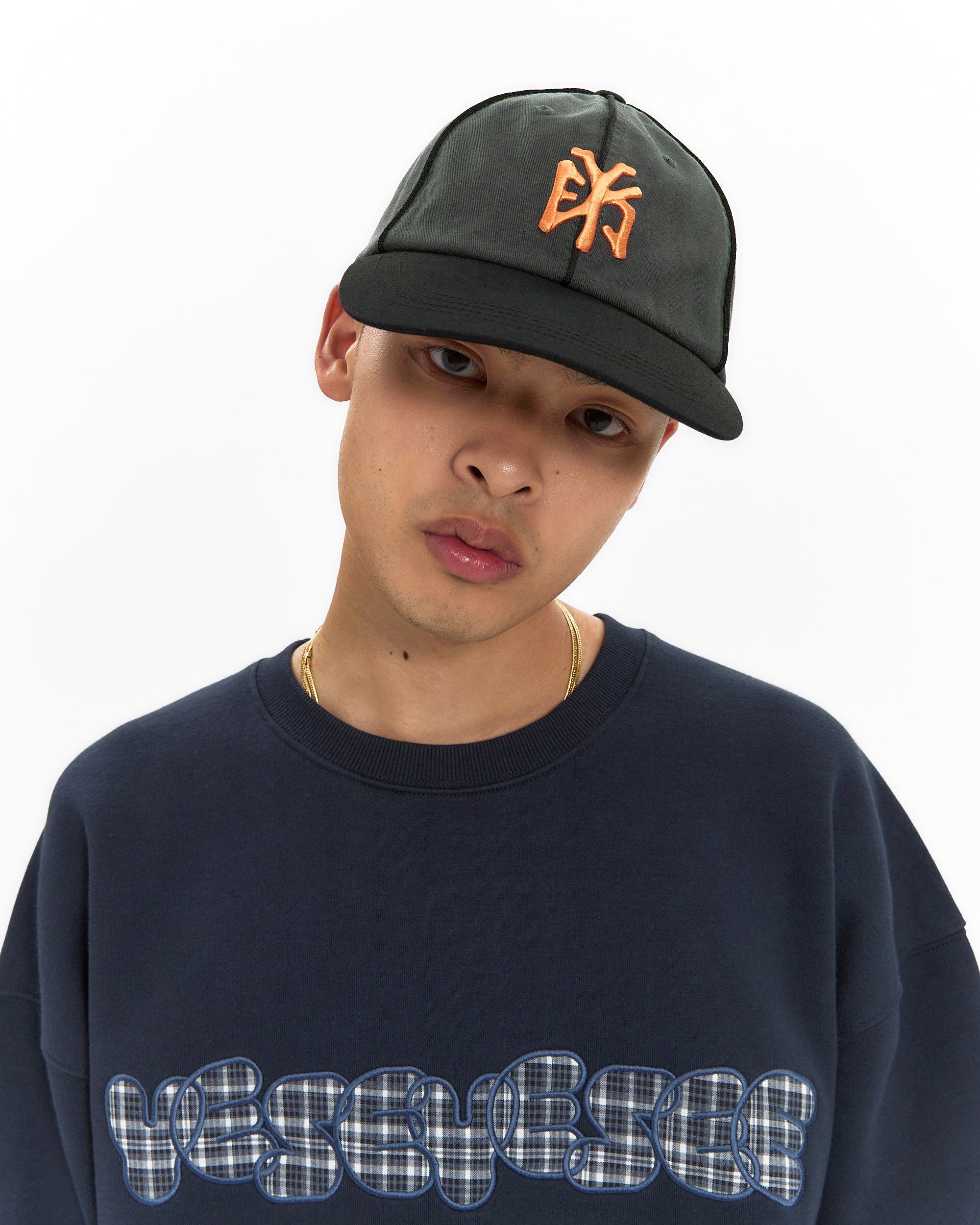 yeseyesee - Piping Sports Cap (Charcoal) product image 4 | TRAB K-Fashion Australia