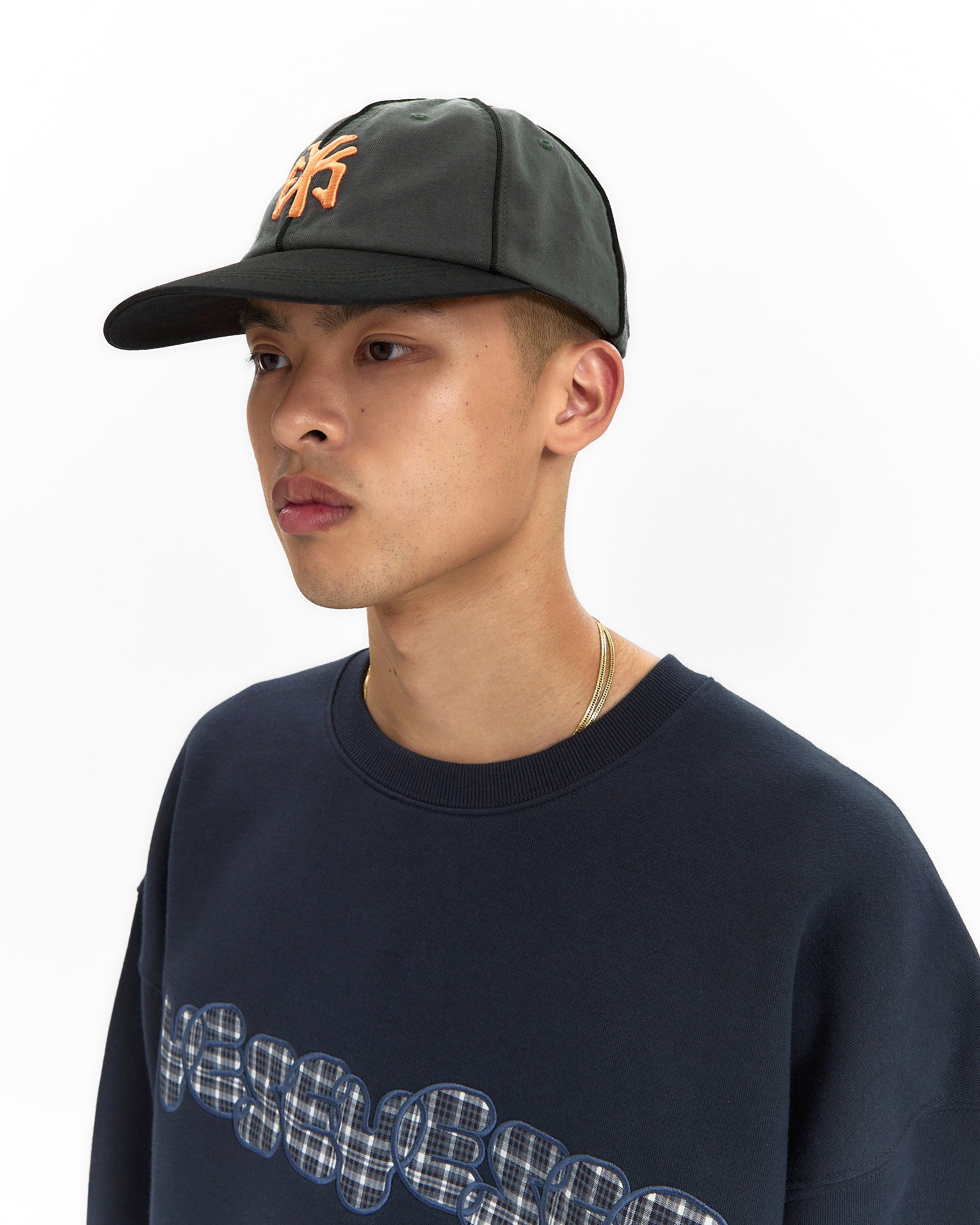 yeseyesee - Piping Sports Cap (Charcoal) product image 5 | TRAB K-Fashion Australia