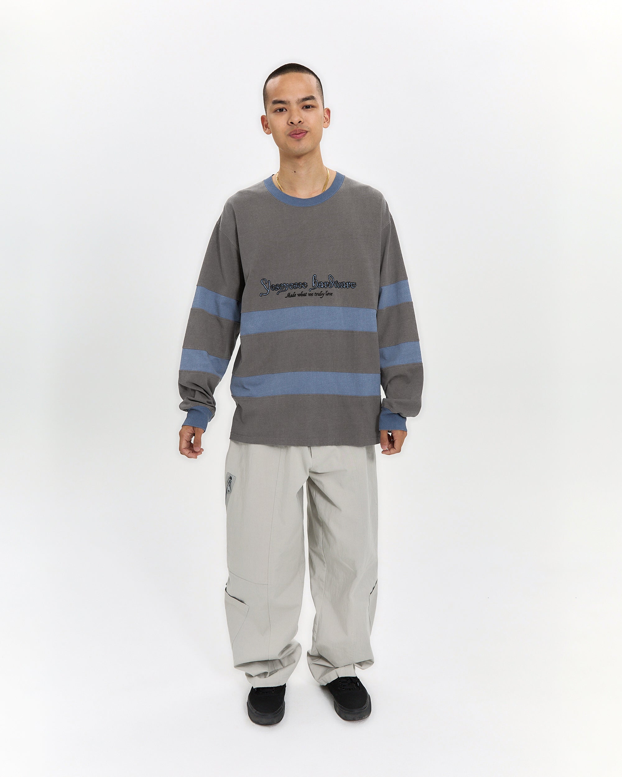 yeseyesee - Pigment Stripe L/S (Brown) product image 7 | TRAB K-Fashion Australia