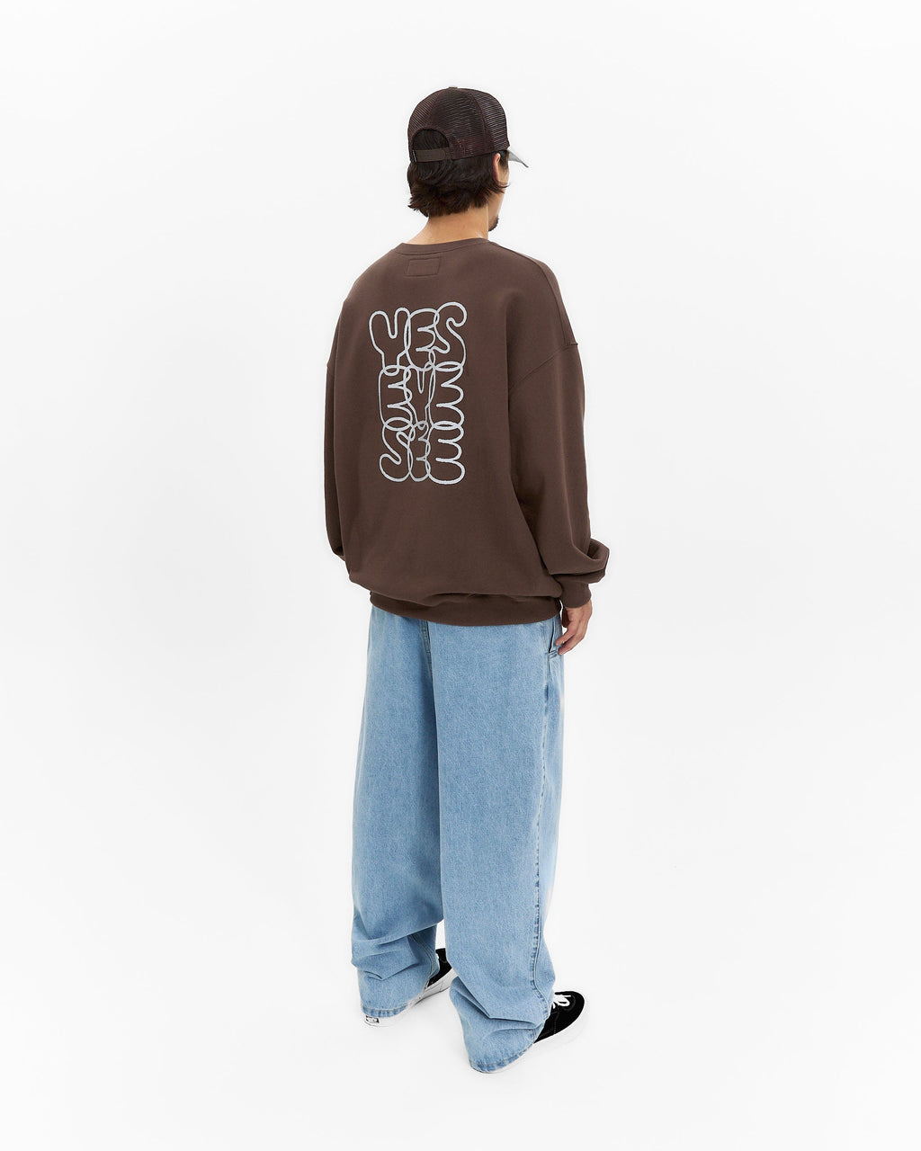 yeseyesee - C-Logo Sweatshirt (Brown) product image 9 | TRAB K-Fashion Australia