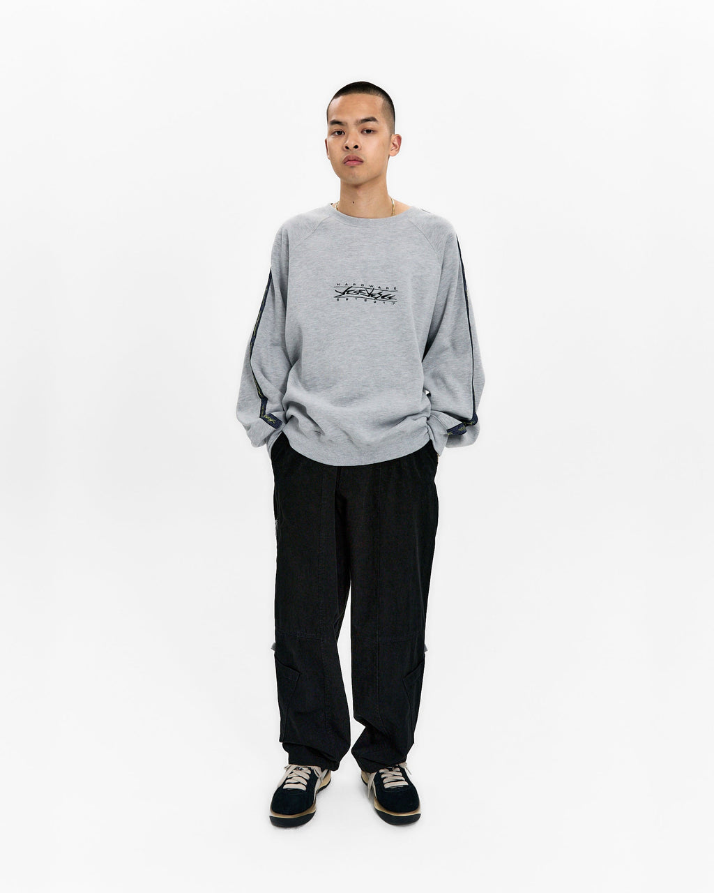 yeseyesee - Paneled Multi Pocket Pants (Black) product image 7 | TRAB K-Fashion Australia