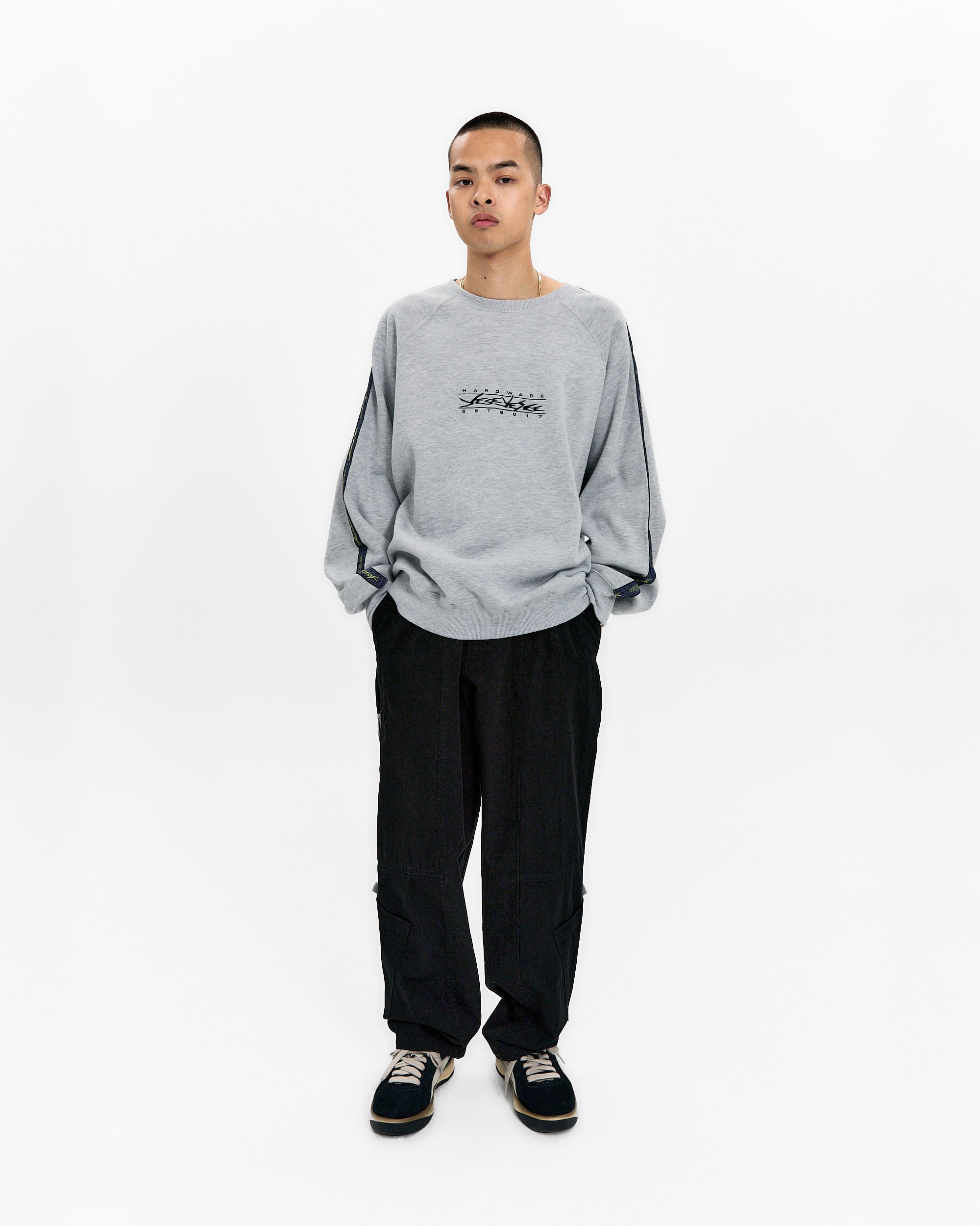 yeseyesee - Paneled Multi Pocket Pants (Black) product image 7 | TRAB K-Fashion Australia