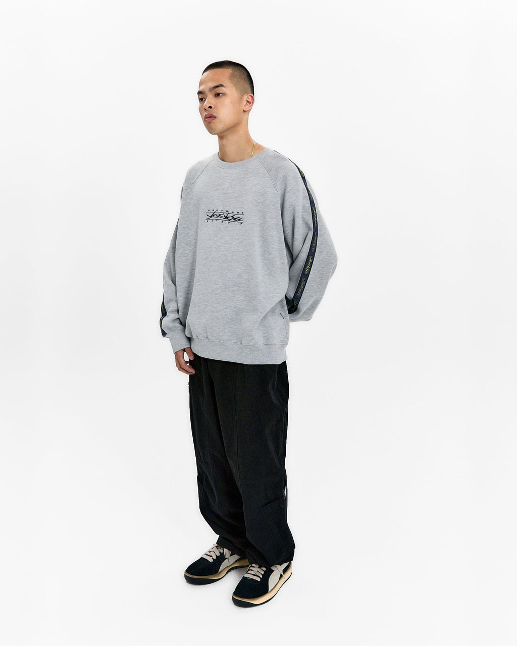 yeseyesee - Paneled Multi Pocket Pants (Black) product image 8 | TRAB K-Fashion Australia