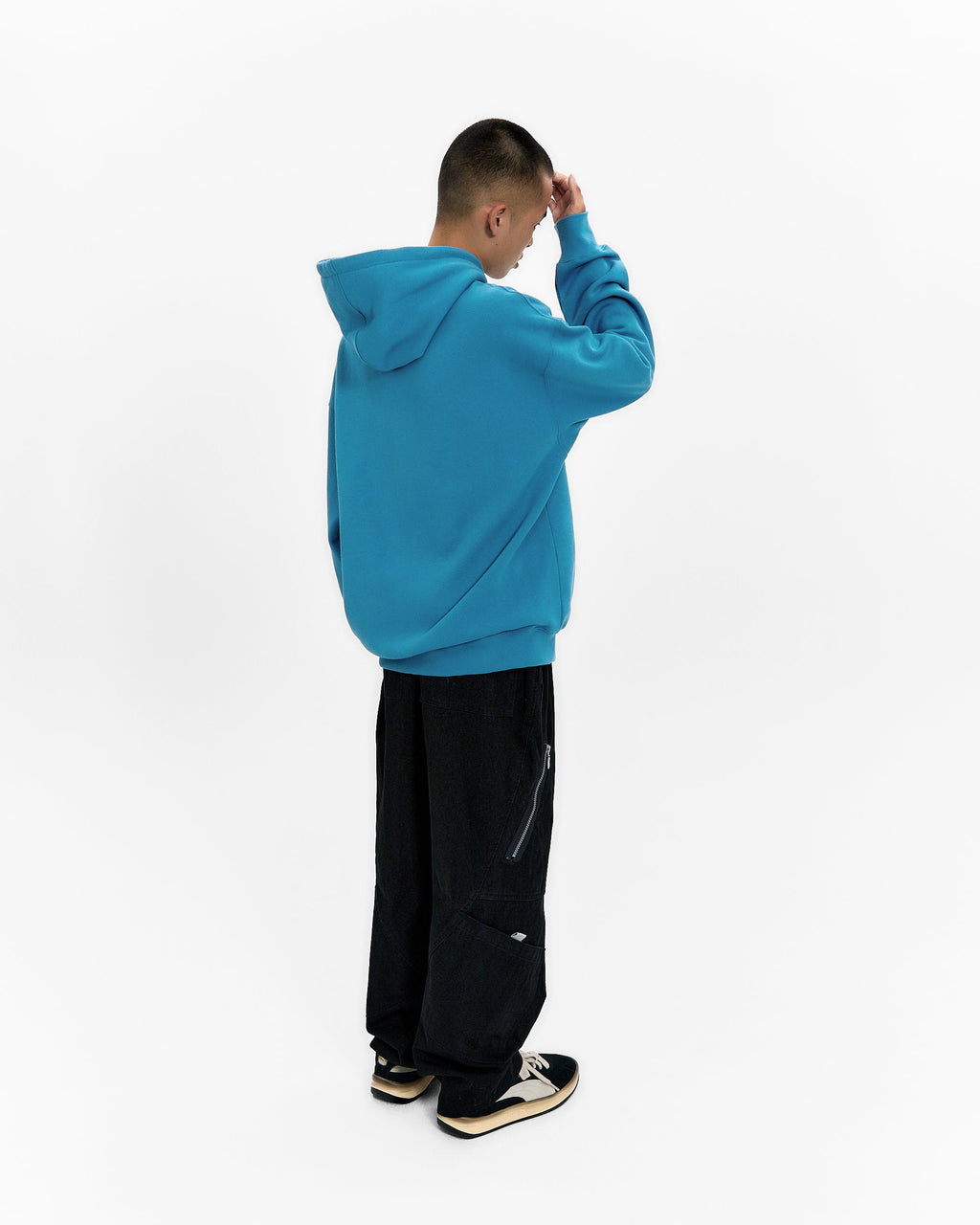 yeseyesee - Y.E.S Star Logo Hoodie (Sky Blue) product image 9 | TRAB K-Fashion Australia