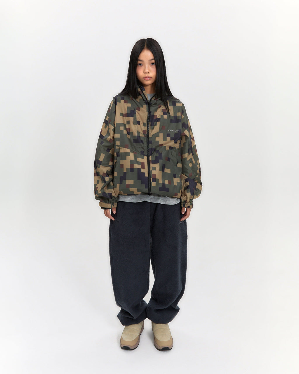 yeseyesee - Equip Windbreaker (Camo) product image 7 | TRAB K-Fashion Australia