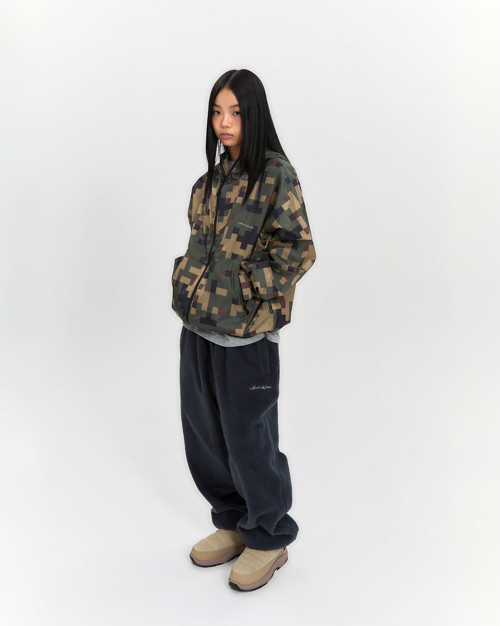 yeseyesee - Equip Windbreaker (Camo) product image 8 | TRAB K-Fashion Australia