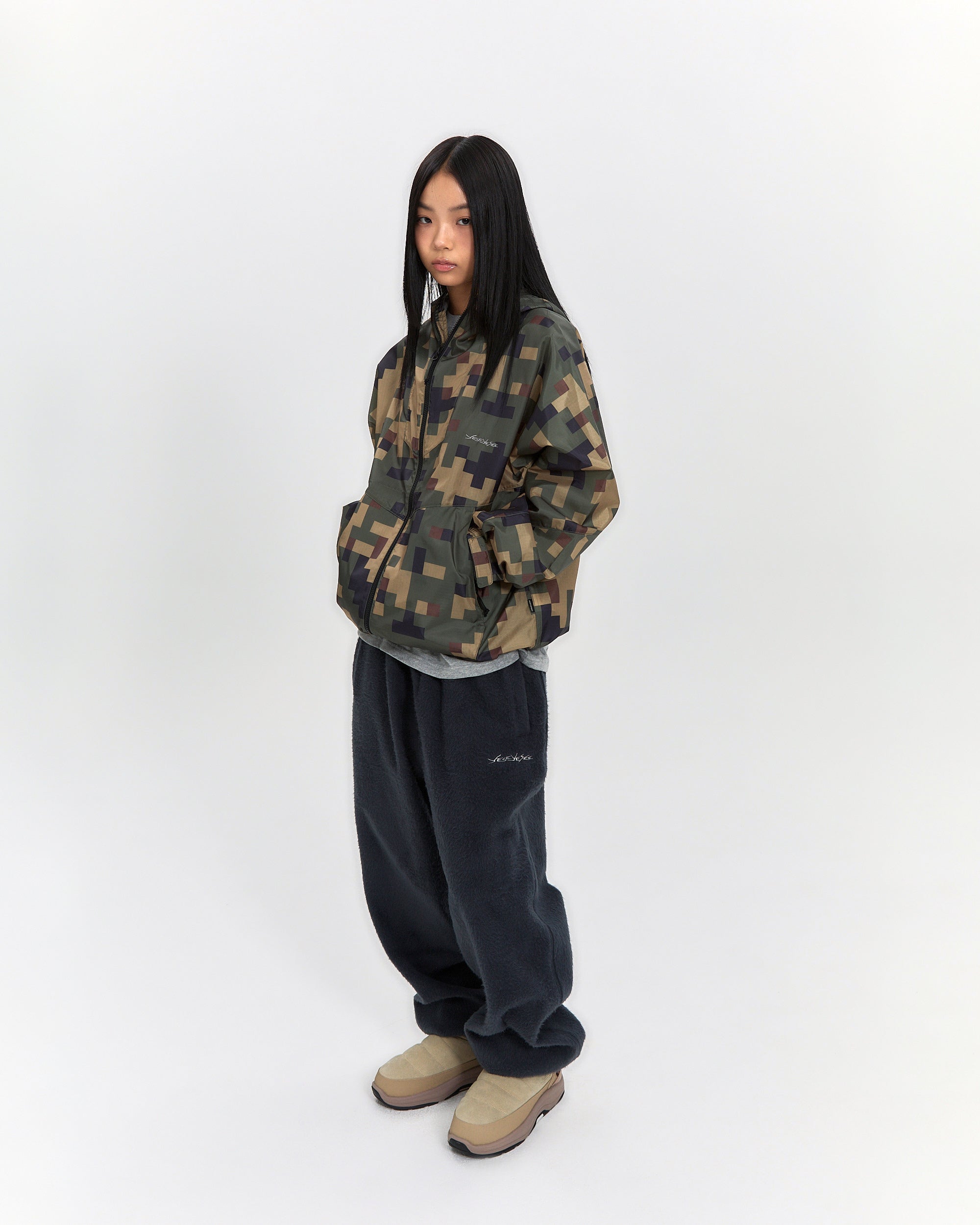 yeseyesee - Equip Windbreaker (Camo) product image 8 | TRAB K-Fashion Australia